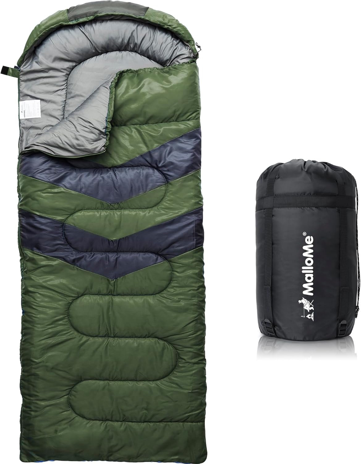 MalloMe Sleeping Bag – Lightweight Cold & Warm Camping