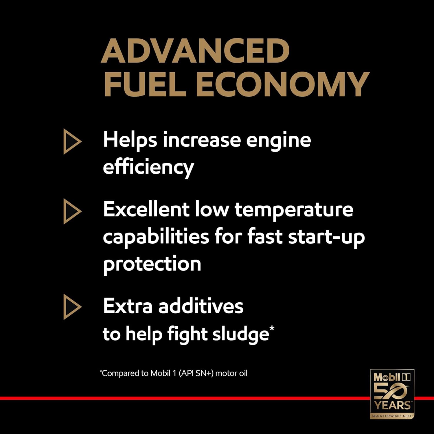 Mobil 1 Advanced Fuel Economy Full Synthetic Motor Oil