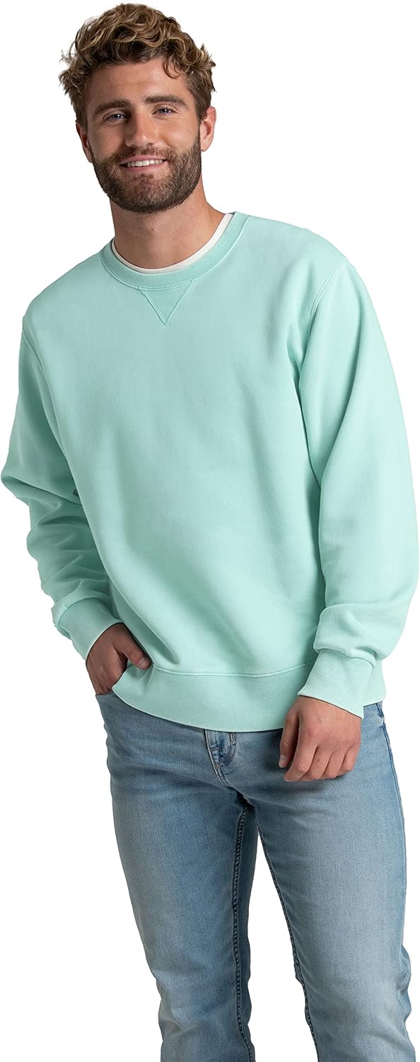 Fruit of the Loom Men's Eversoft Fleece Crewneck Sweatshirts