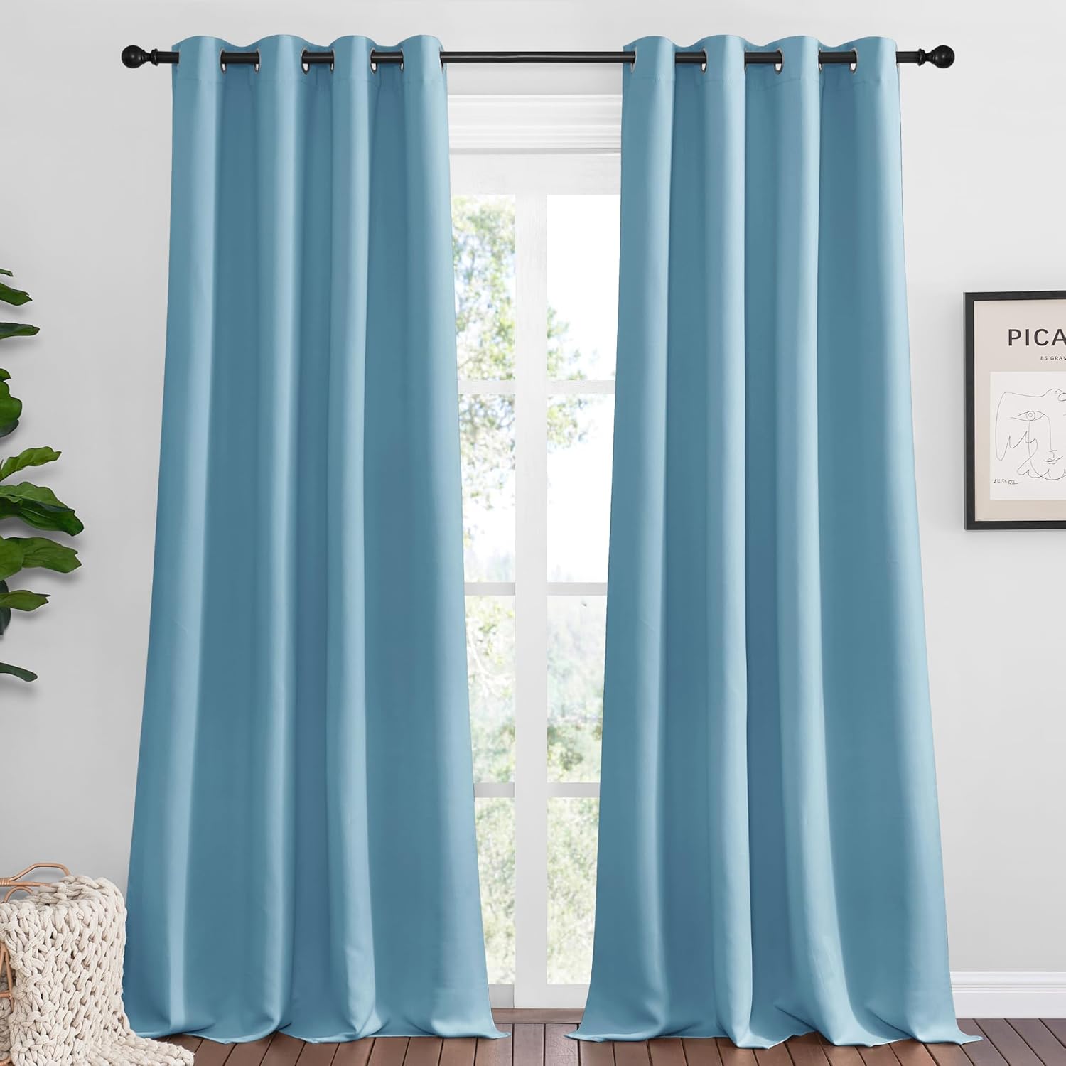 NICETOWN Halloween Blackout Curtains