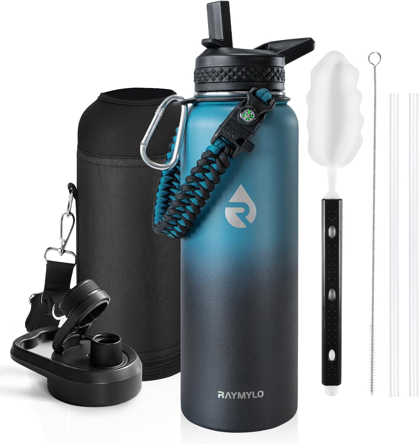 64oz Insulated Water Bottle Stainless Steel