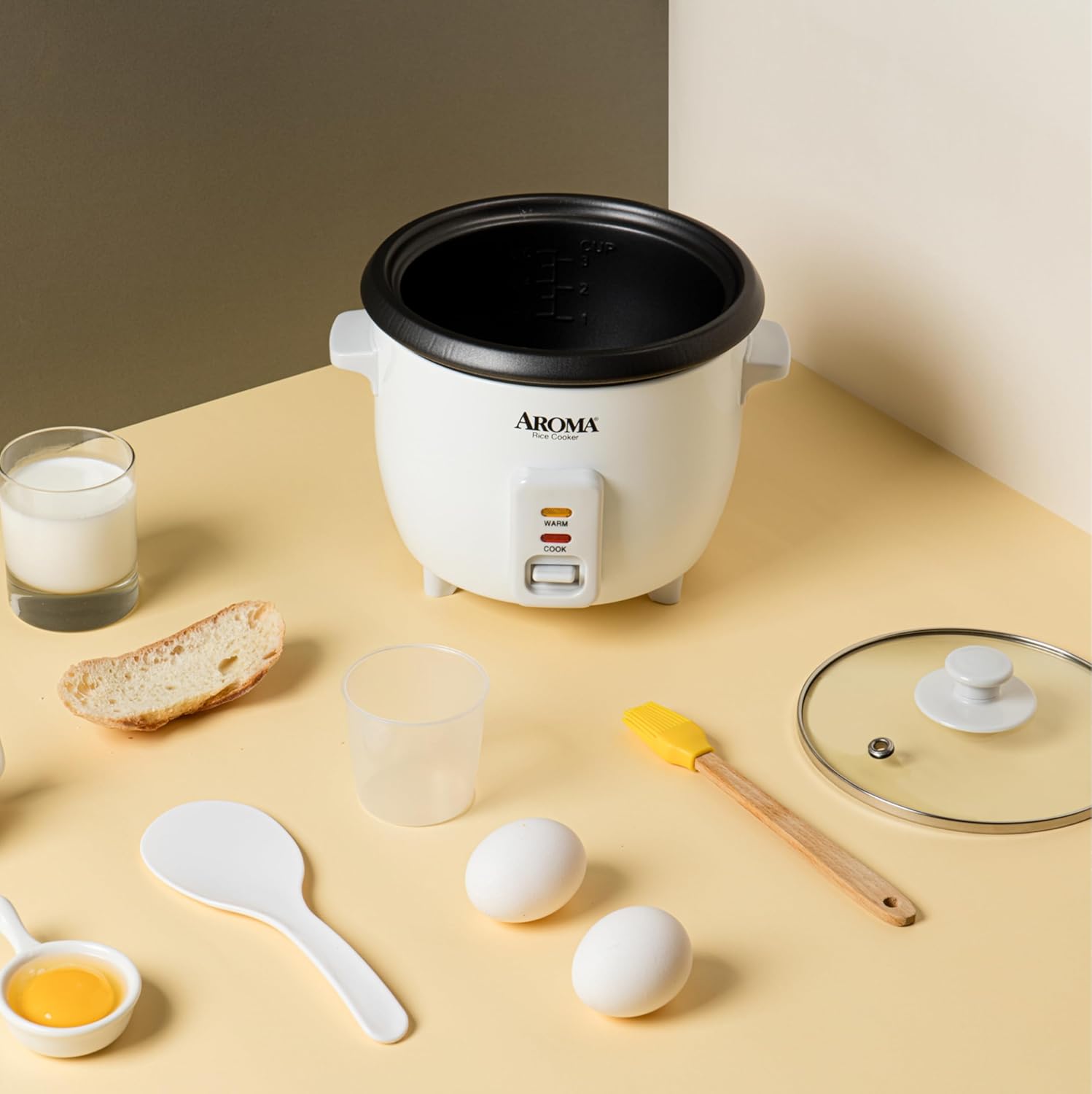 Aroma 6-Cup Rice Cooker
