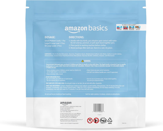 Laundry Detergent Pacs Free & Clear