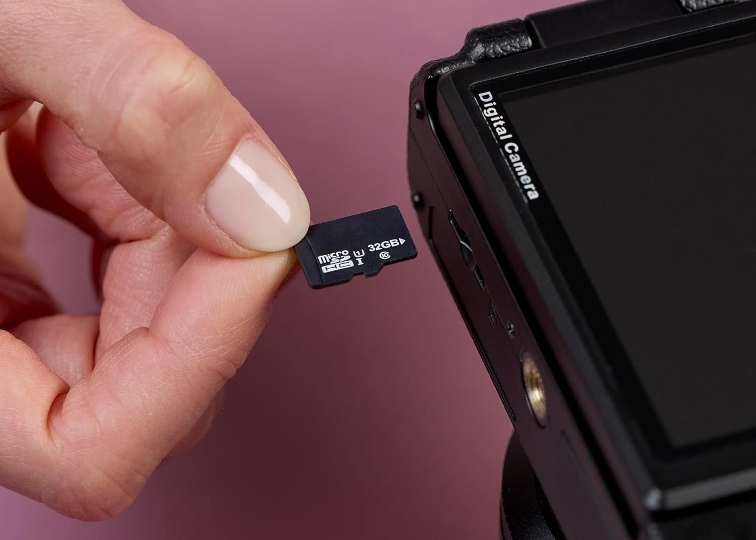 Micro SDXC Memory Card with Full Size Adapter