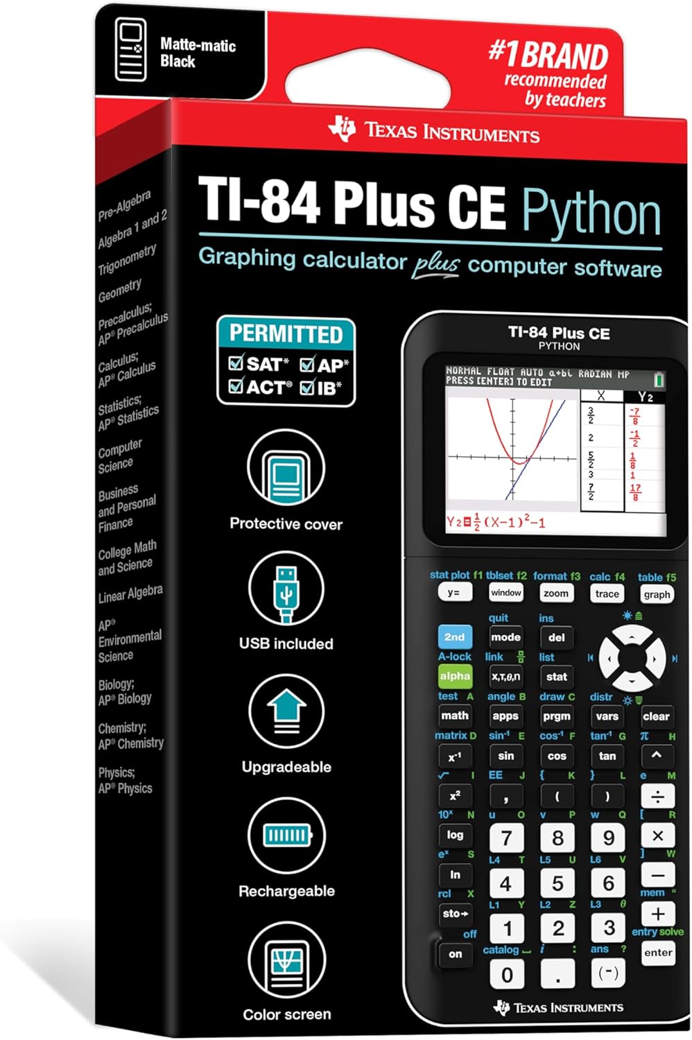 TI-84 Plus CE Graphing Calculator