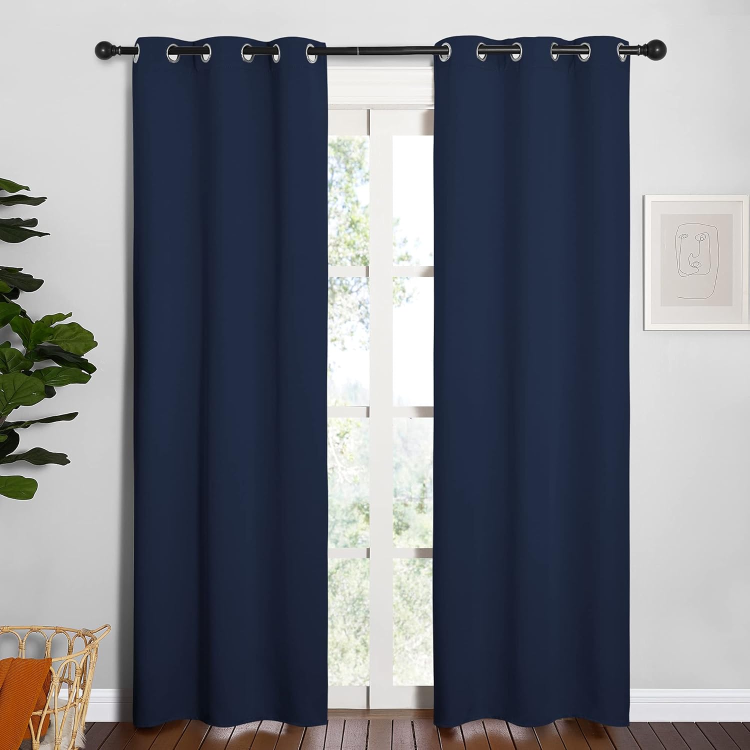 NICETOWN Halloween Blackout Curtains