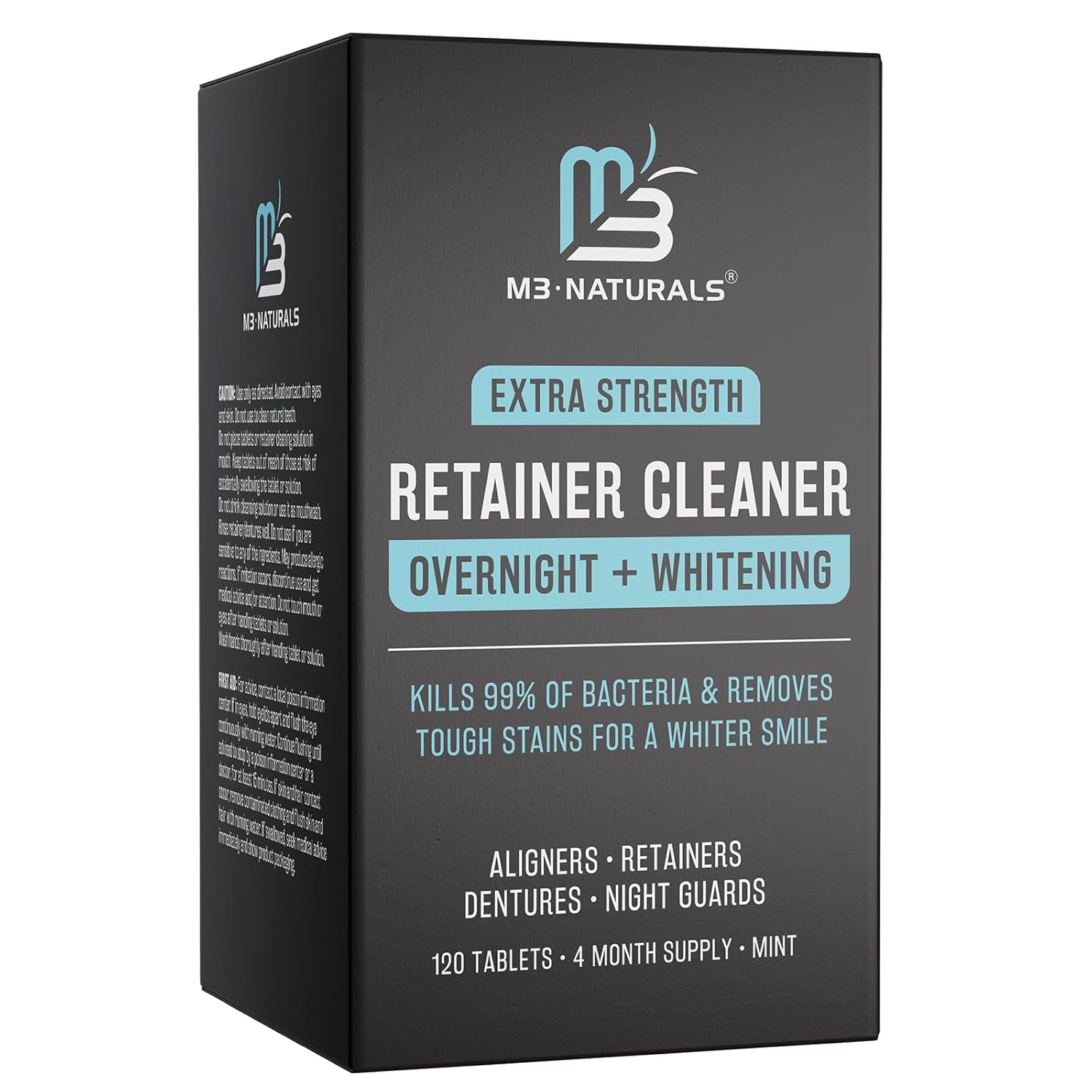 M3 Naturals Retainer Cleaner Tablets