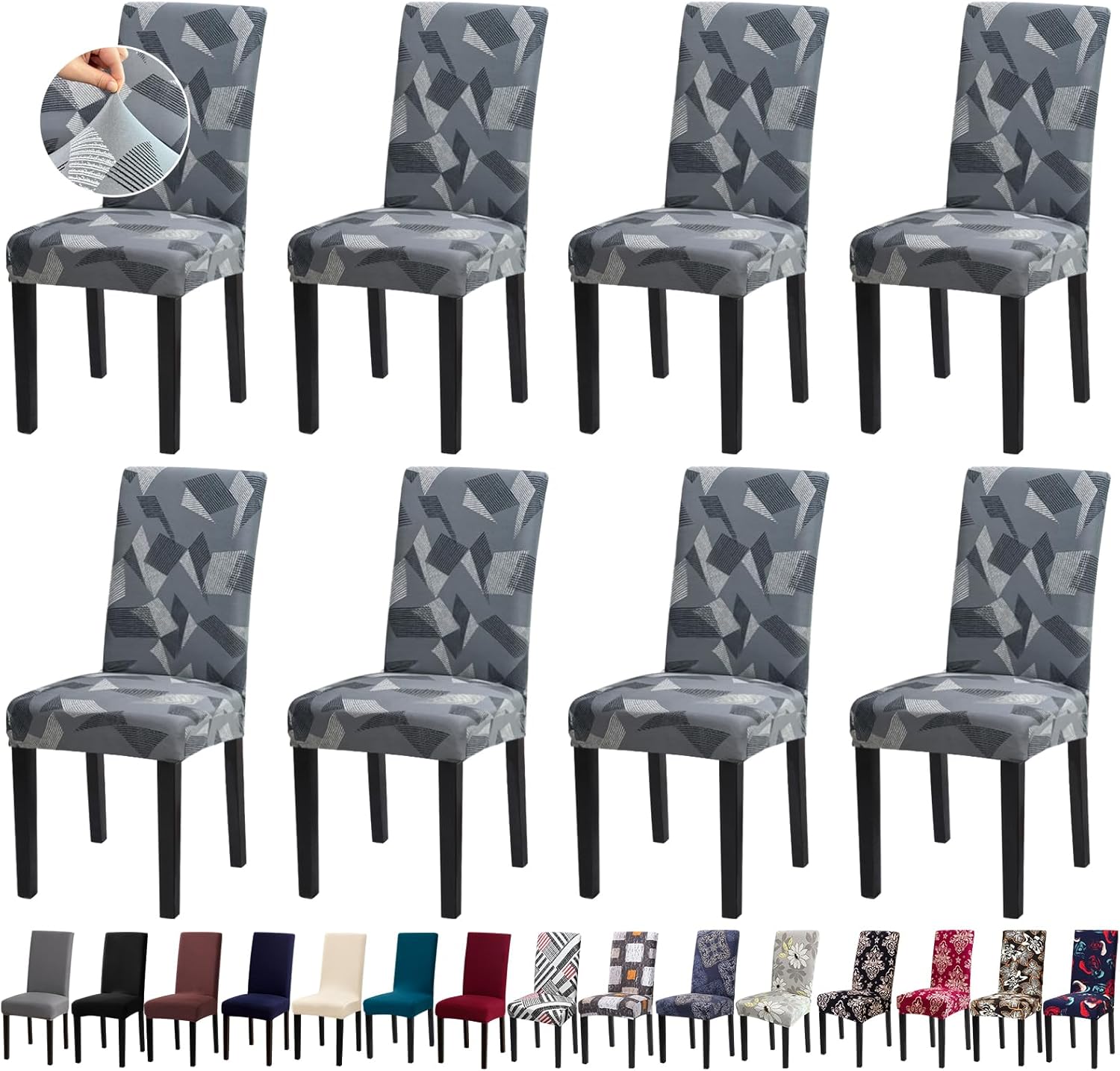 Chair Covers Stretch Kitchen Dining Room