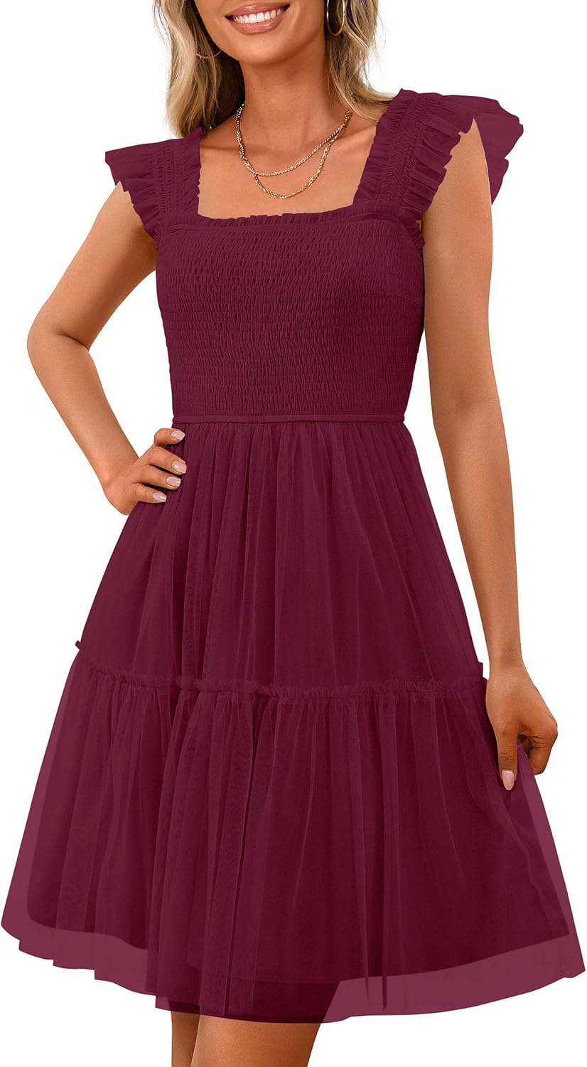 PRETTYGARDEN Women’s 2025 Summer Mini Dress