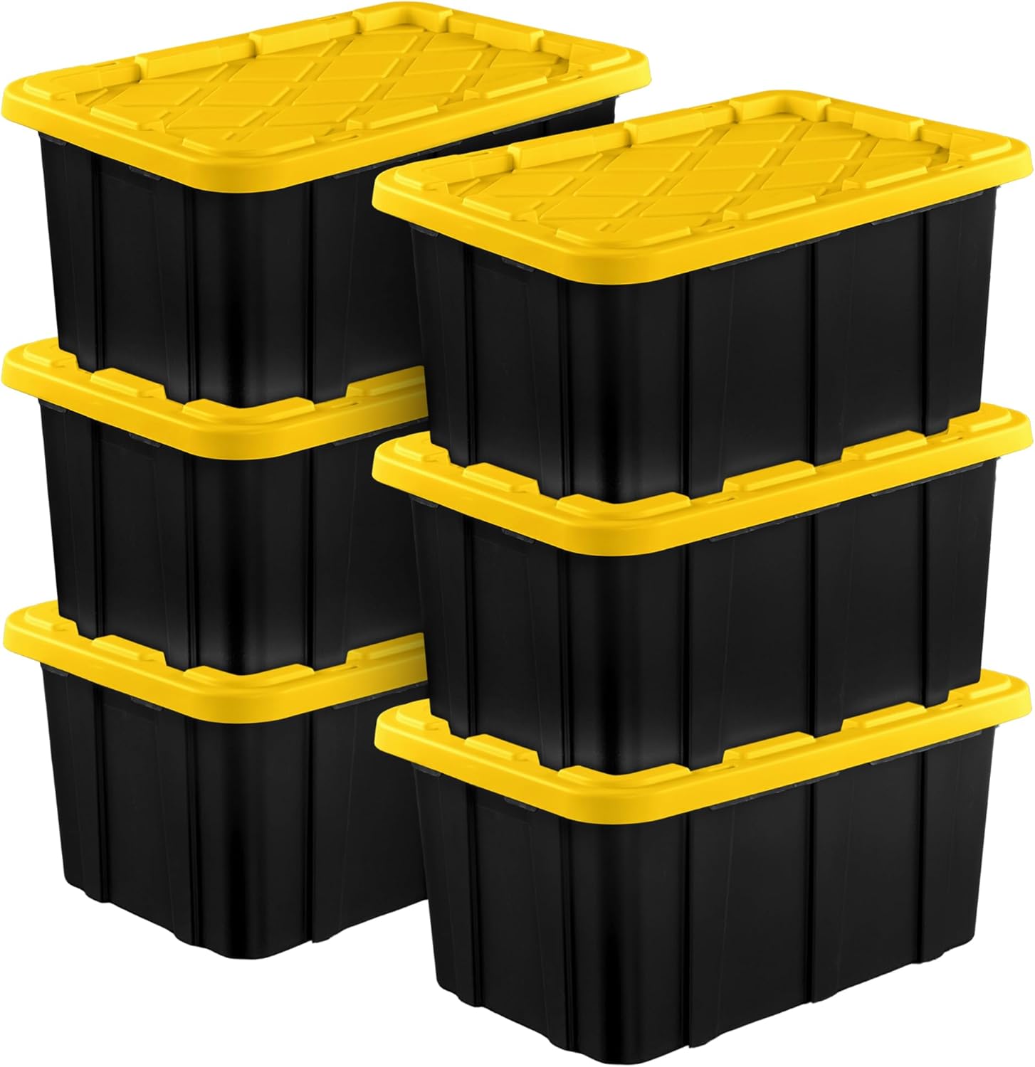 Sterilite Heavy-Duty Plastic Storage Bins
