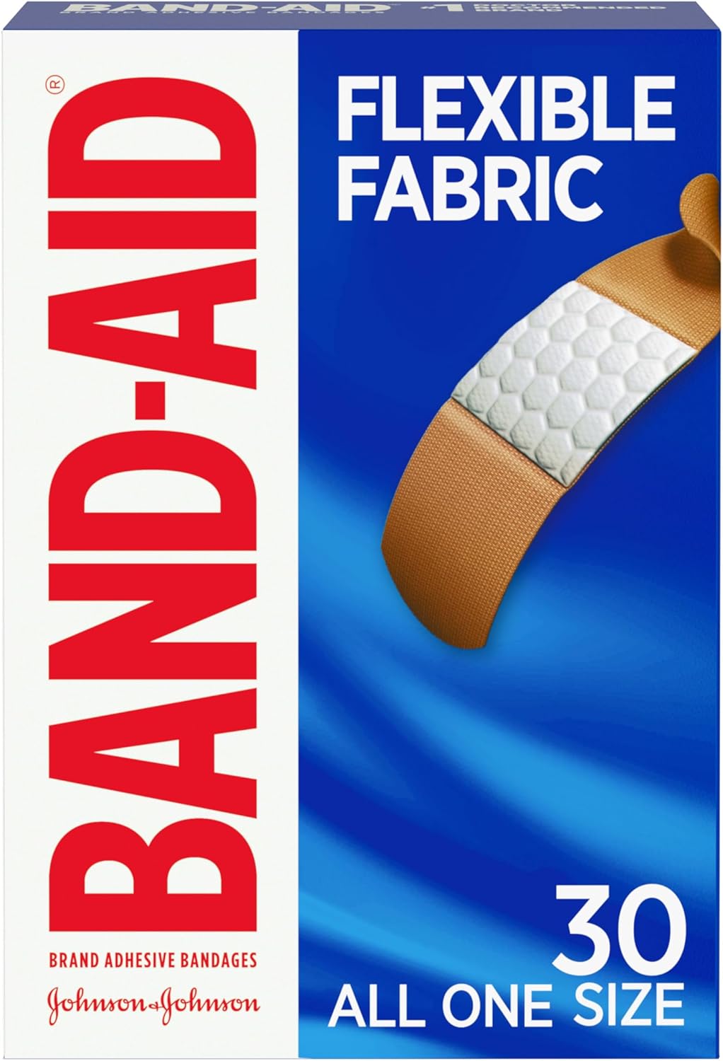 Band-Aid Brand Flexible Fabric Sterile Adhesive Bandages