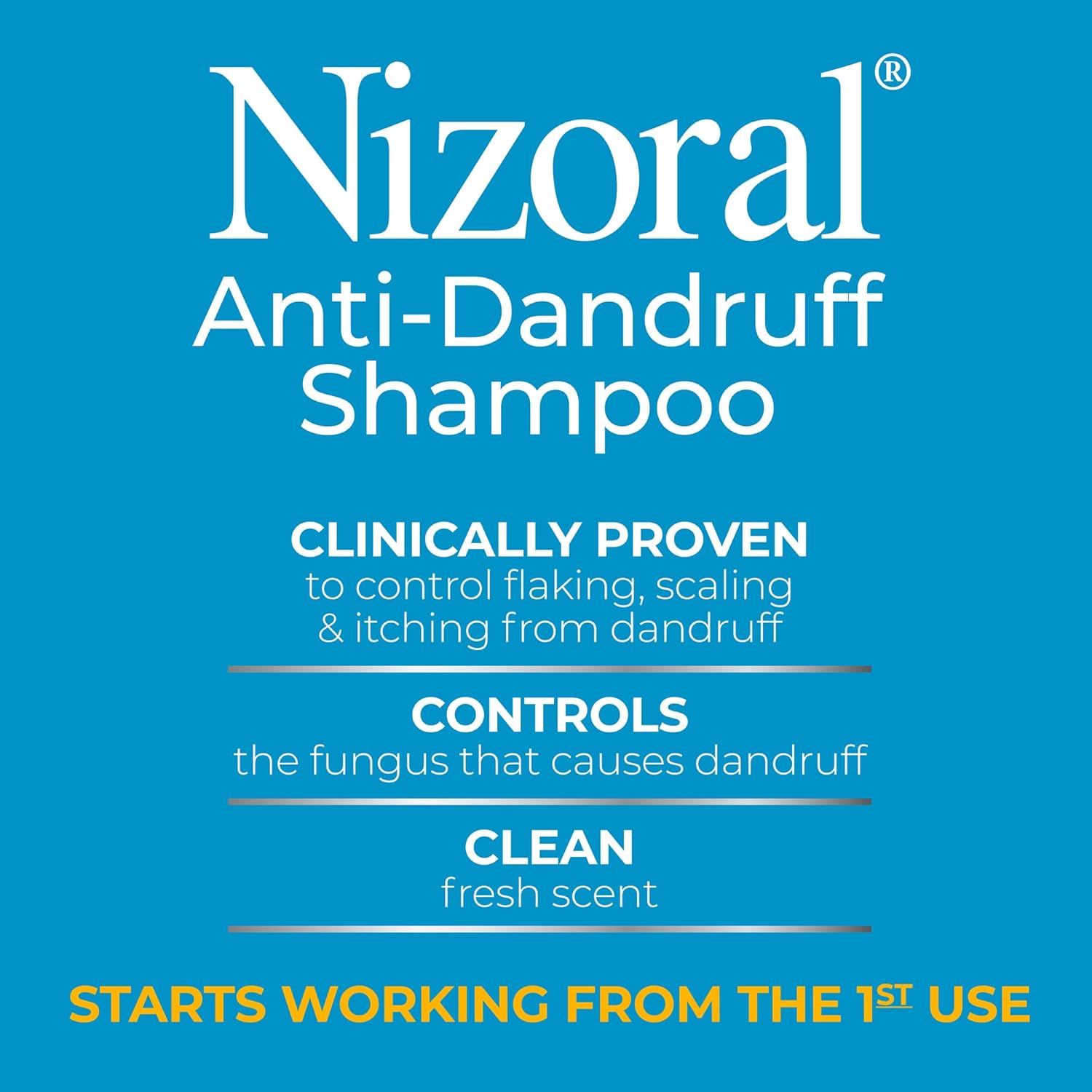 Nizoral Anti-Dandruff Shampoo Fresh Scent
