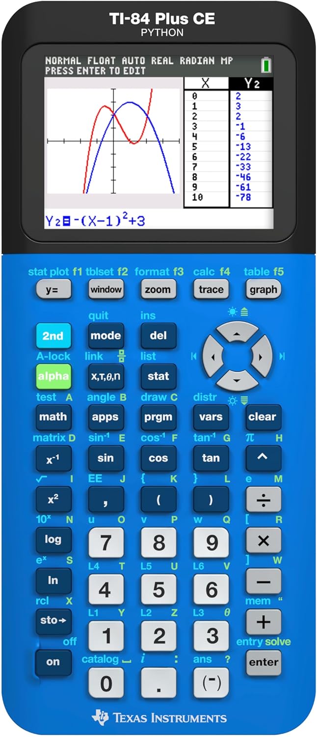 TI-84 Plus CE Graphing Calculator