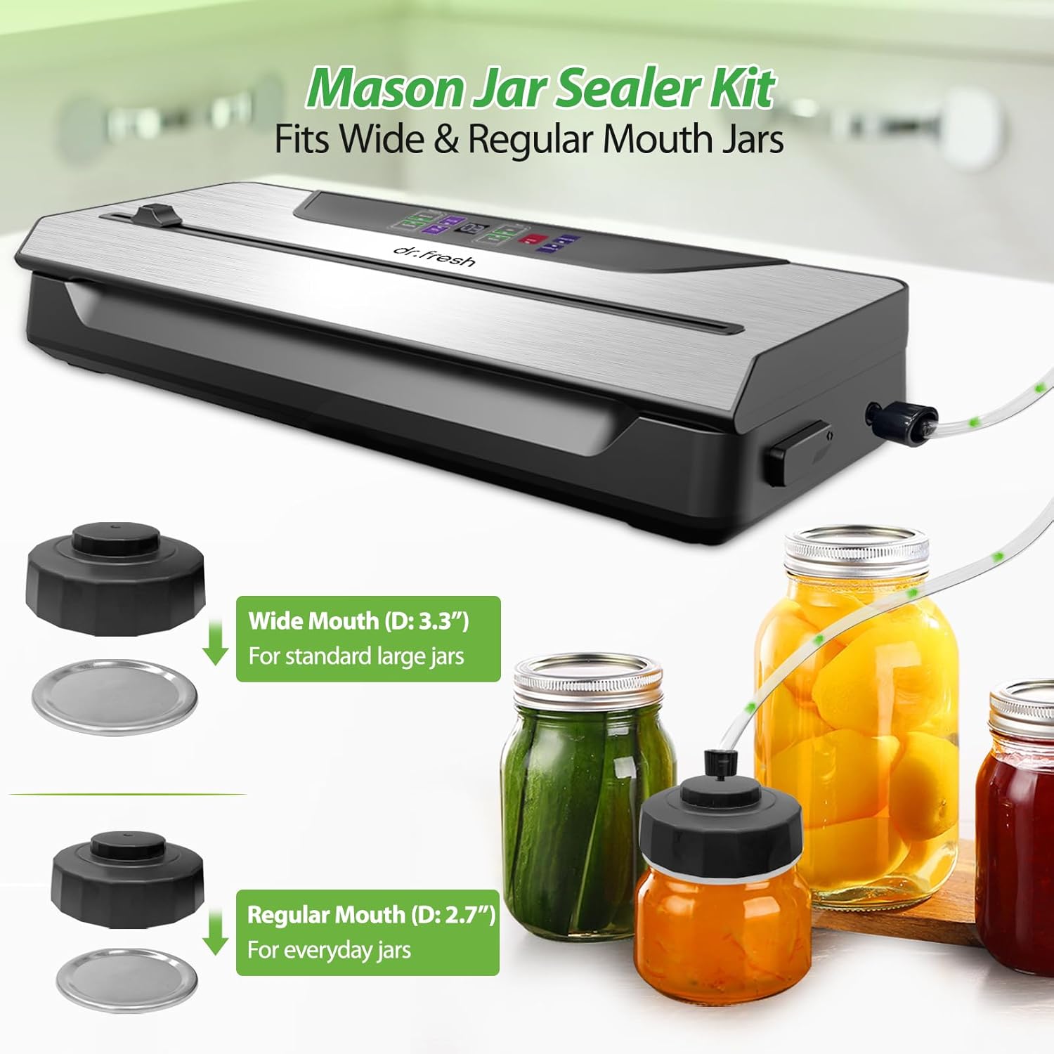 Vacuum Sealer for Food  Vacuum Sealer Machine
