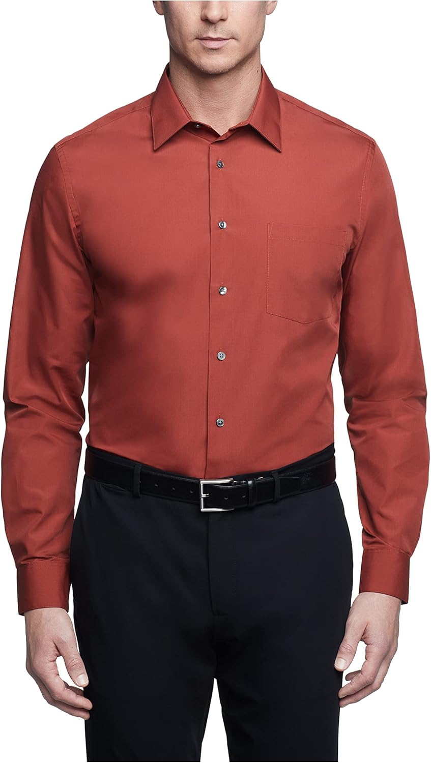 Van Heusen Men's Regular Fit Dress Shirt
