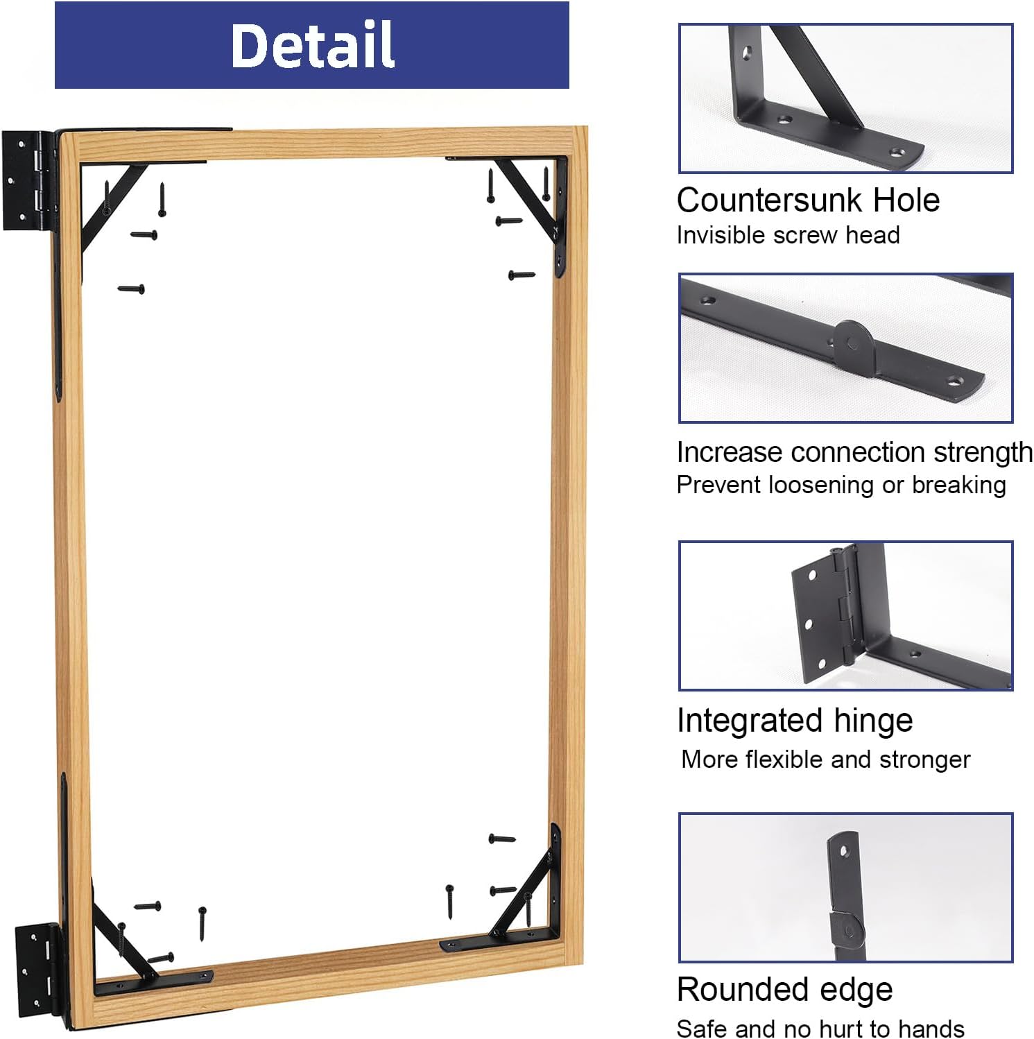 Fence Gate Kit Gate Hardware 2 Set Anti Sag Gate Kit
