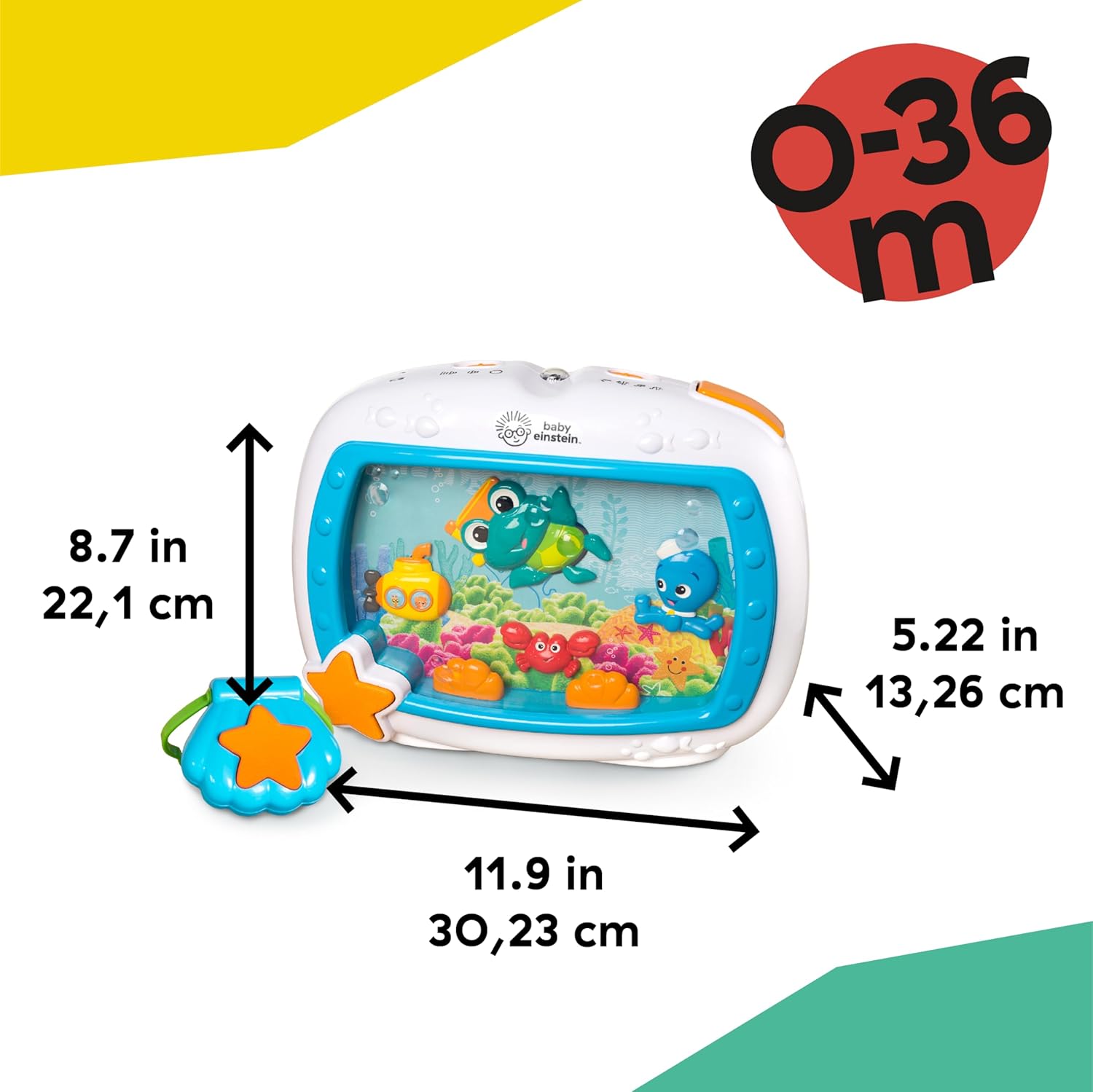 Baby Einstein Sea Dreams Soother Toy & Sound Machine