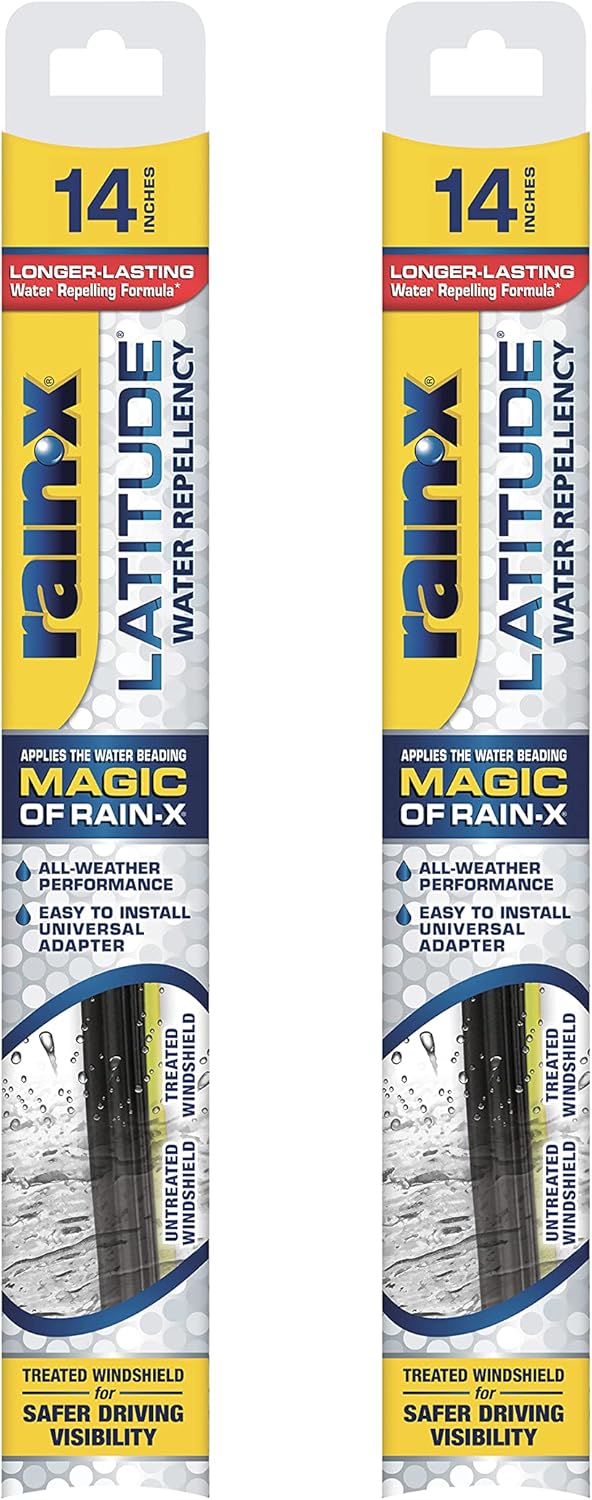 Rain-X Latitude 2-In-1 Water Repellent Wiper Blades