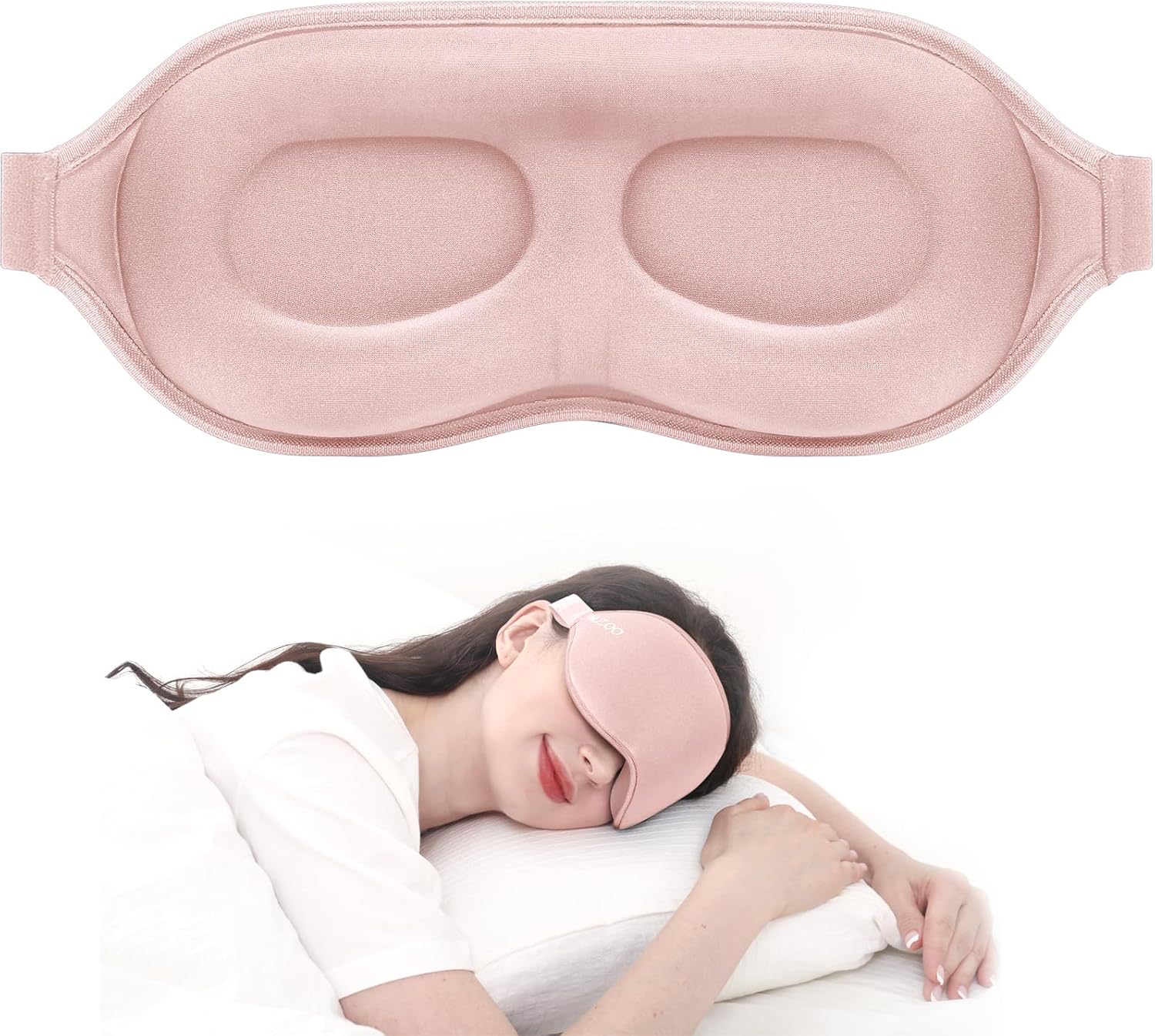 MZOO 3D Sleep Eye Mask Travel Blindfold