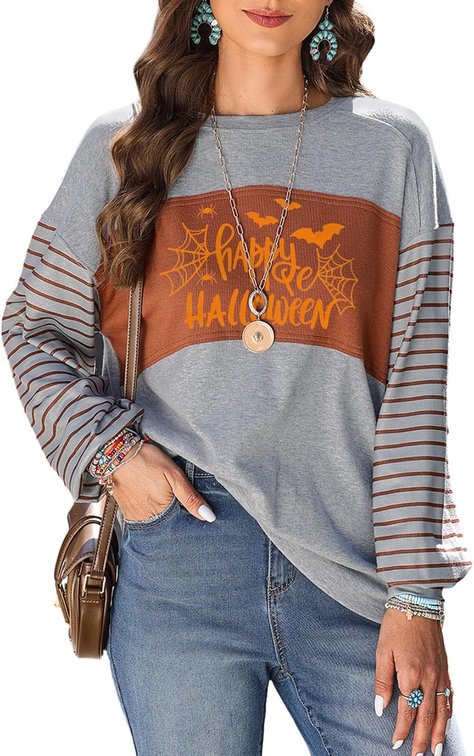 Dokotoo Oversized Color Block Women’s Top