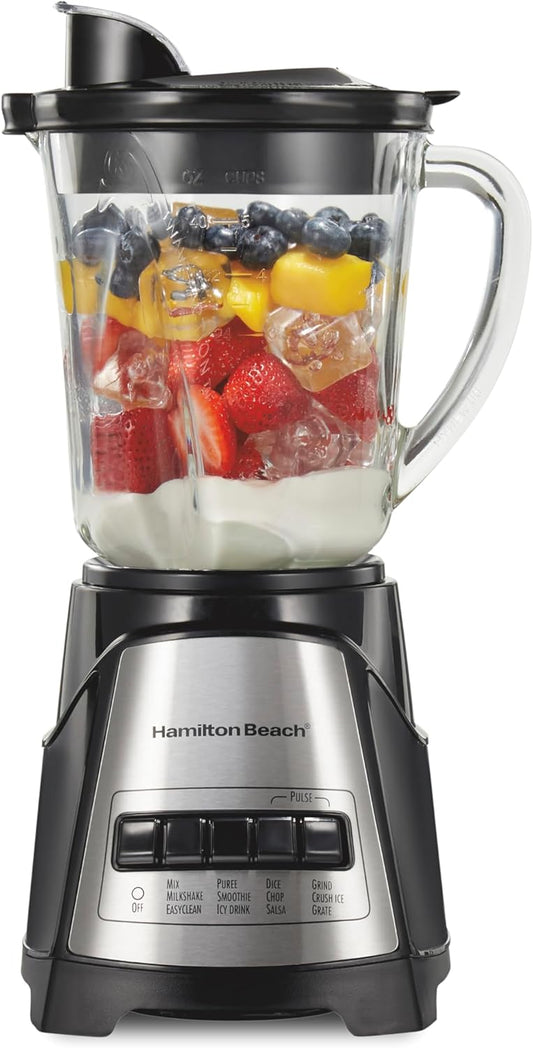Hamilton Beach Power Elite Blender – 40oz Glass