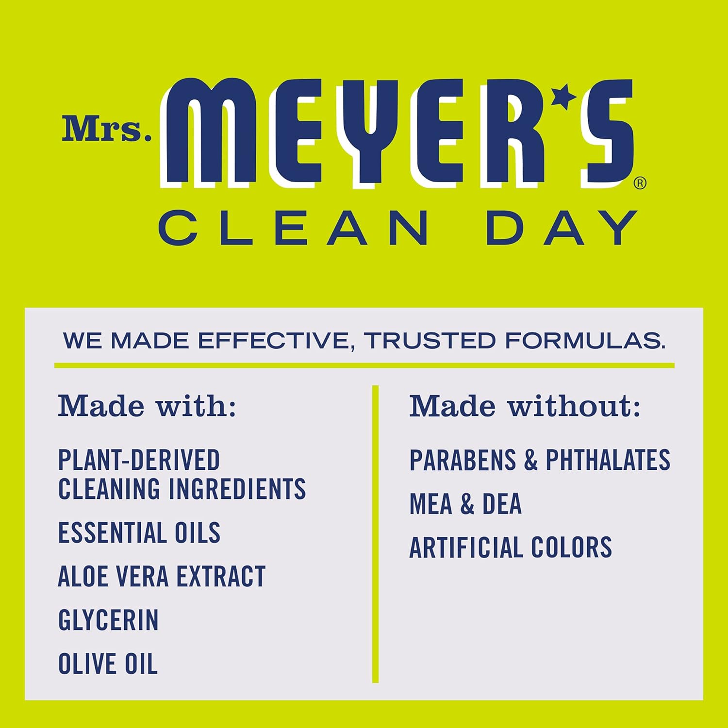 MRS. MEYER'S CLEAN DAY Liquid Hand Soap Refill