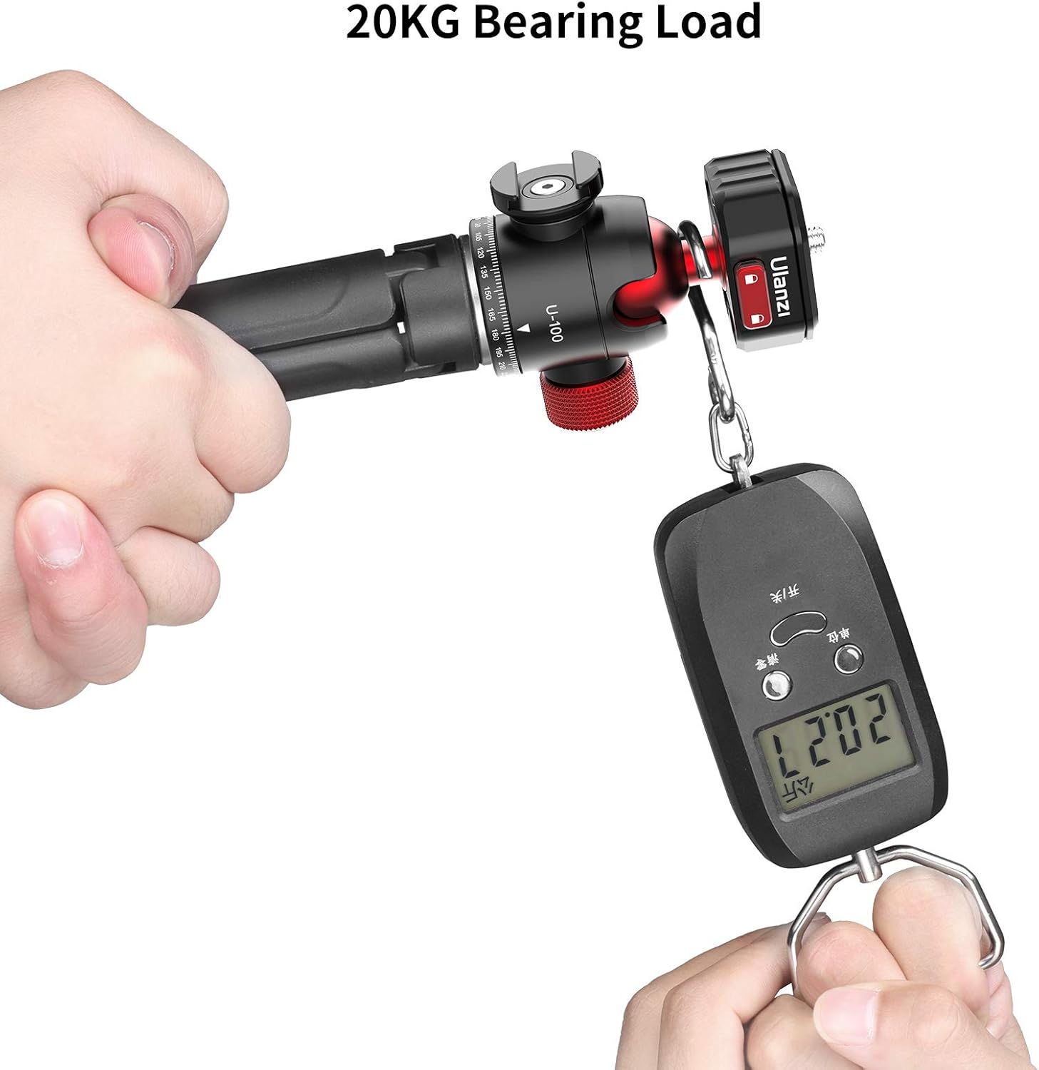 ULANZI Ball Head with Claw Super Quick Release Design