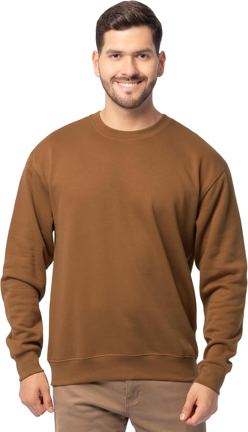 Fruit of the Loom Men's Eversoft Fleece Crewneck Sweatshirts