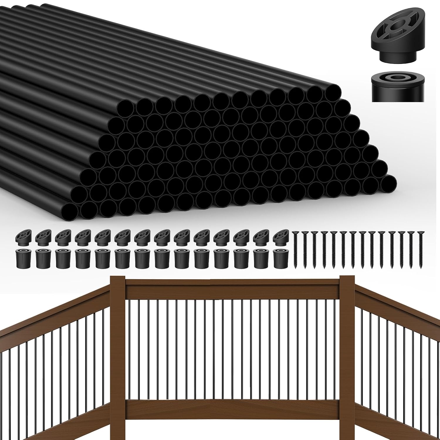 HYPERGIANT 105 Pack 26" Aluminum Deck Balusters