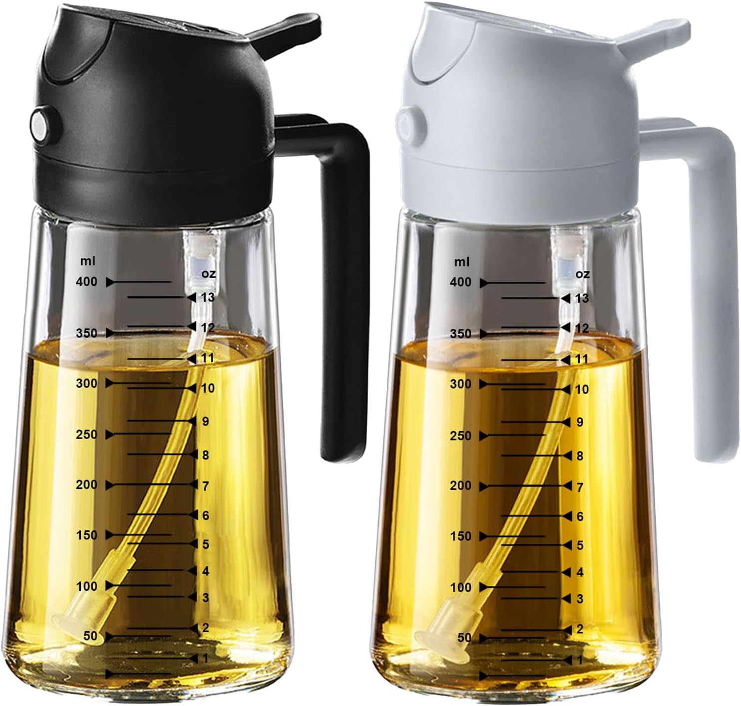 TrendPlain 16oz/470ml Glass Olive Oil Sprayer for Cooking