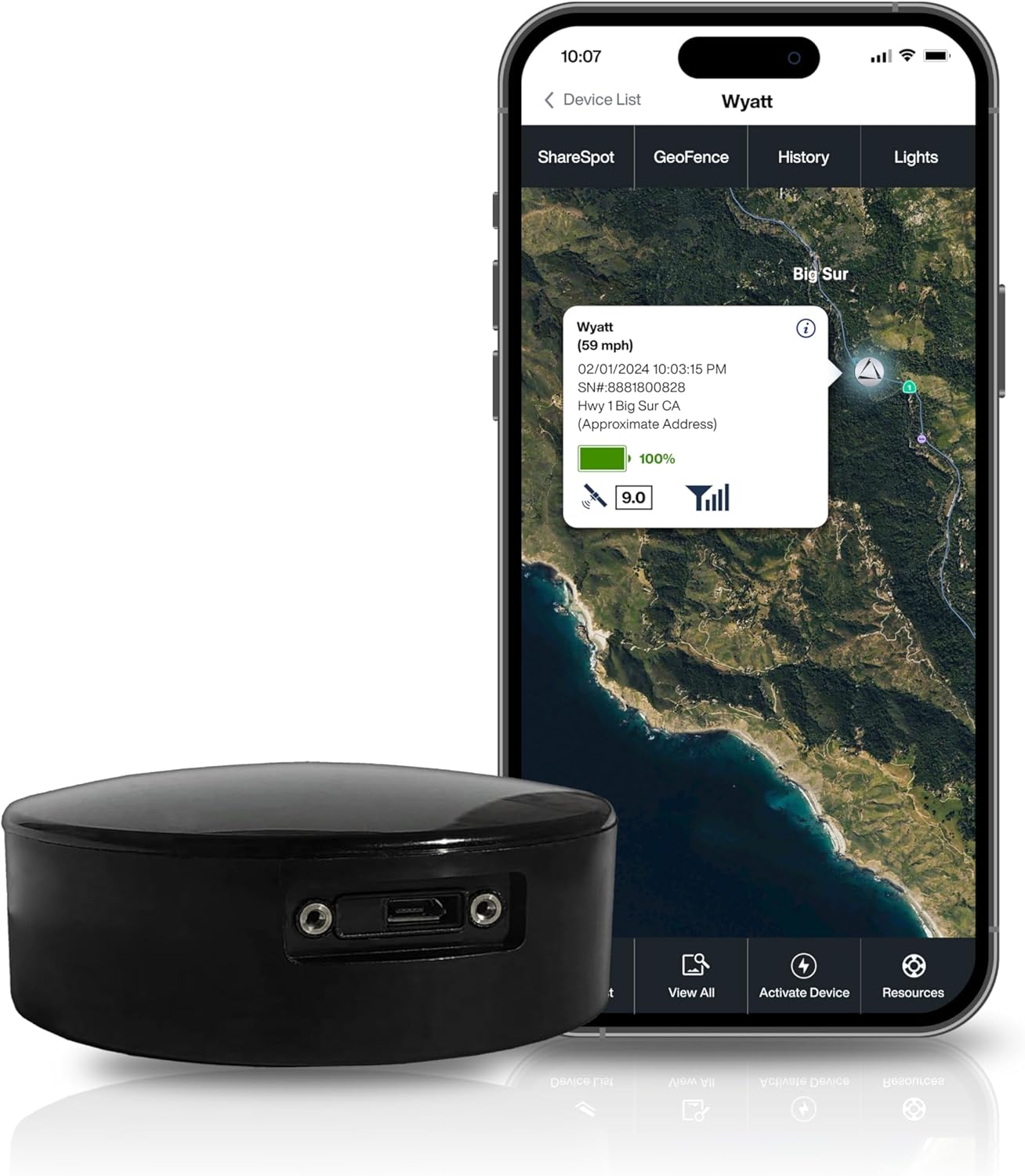 LandAirSea 54 GPS Tracker