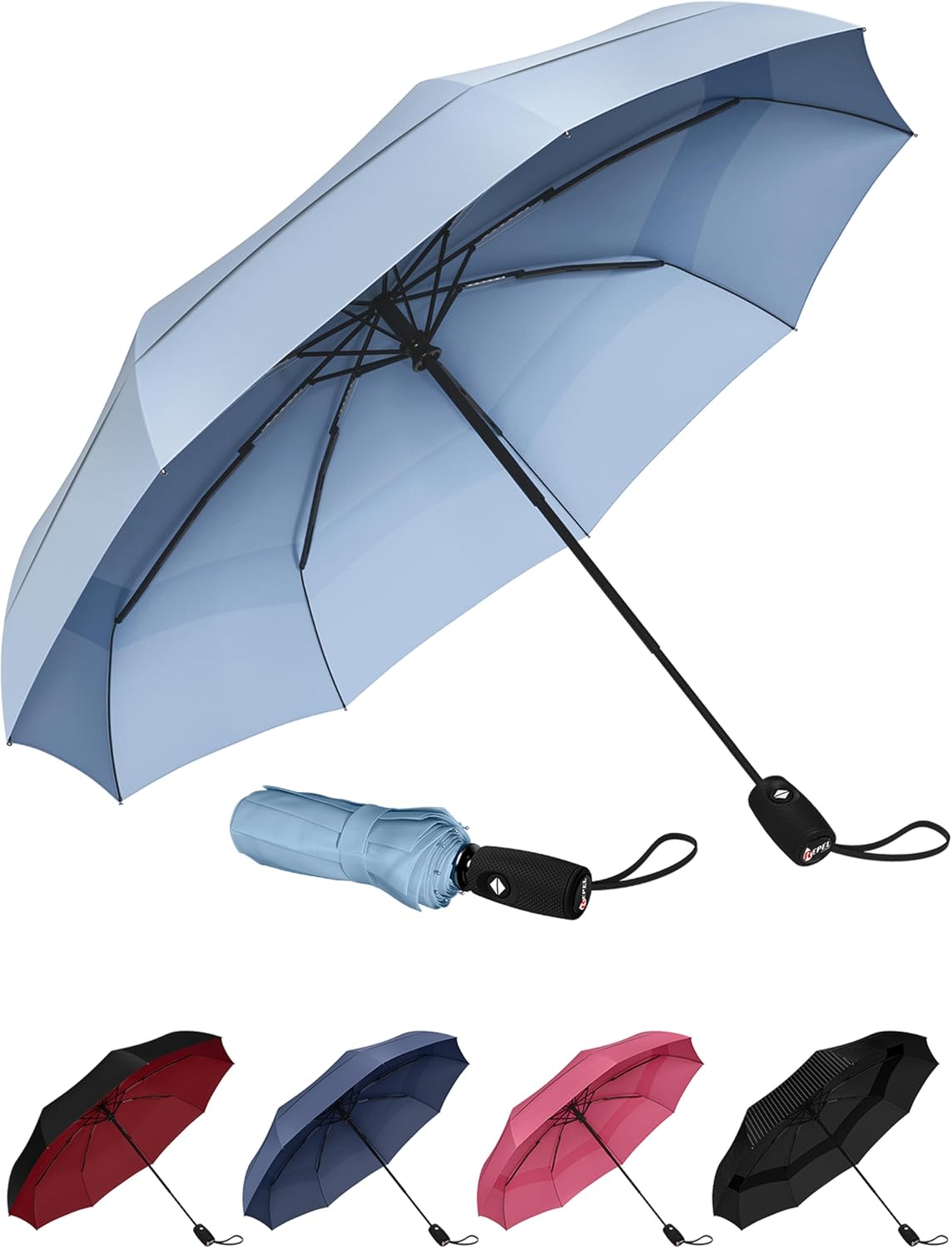 REPEL Windproof Travel Umbrella