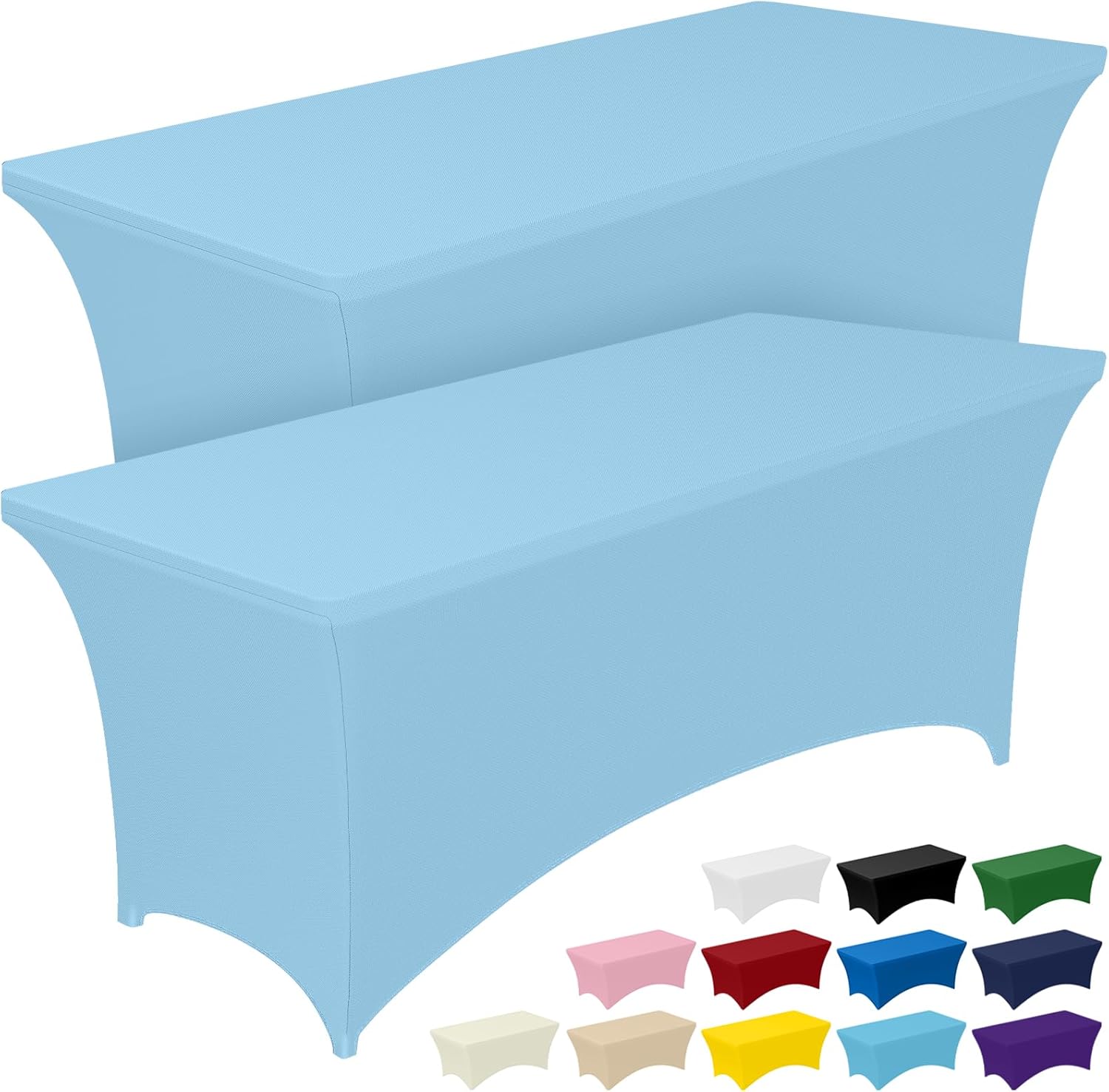 Pureegg Spandex Tablecloth Fitted and Tight Cloth