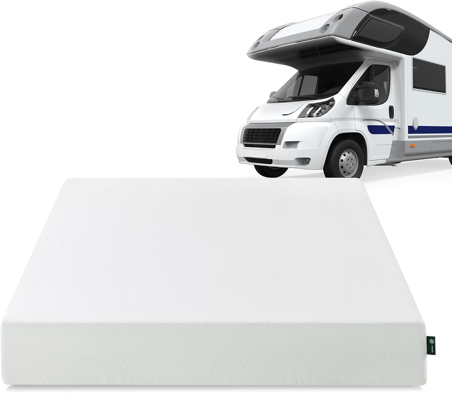 ZINUS 6 Inch Twin Green Tea Memory Foam Mattress