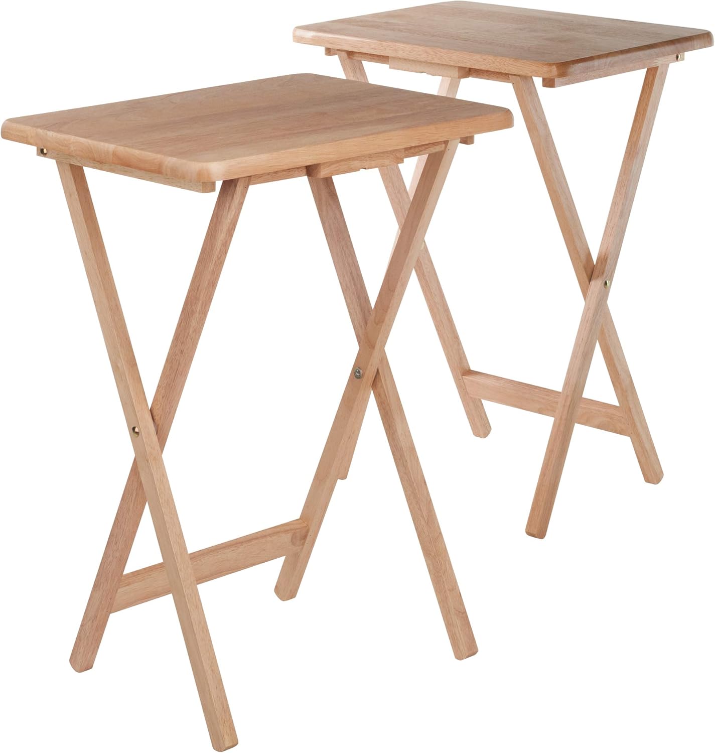 Winsome Alex Set of 2 Foldable Snack Tables