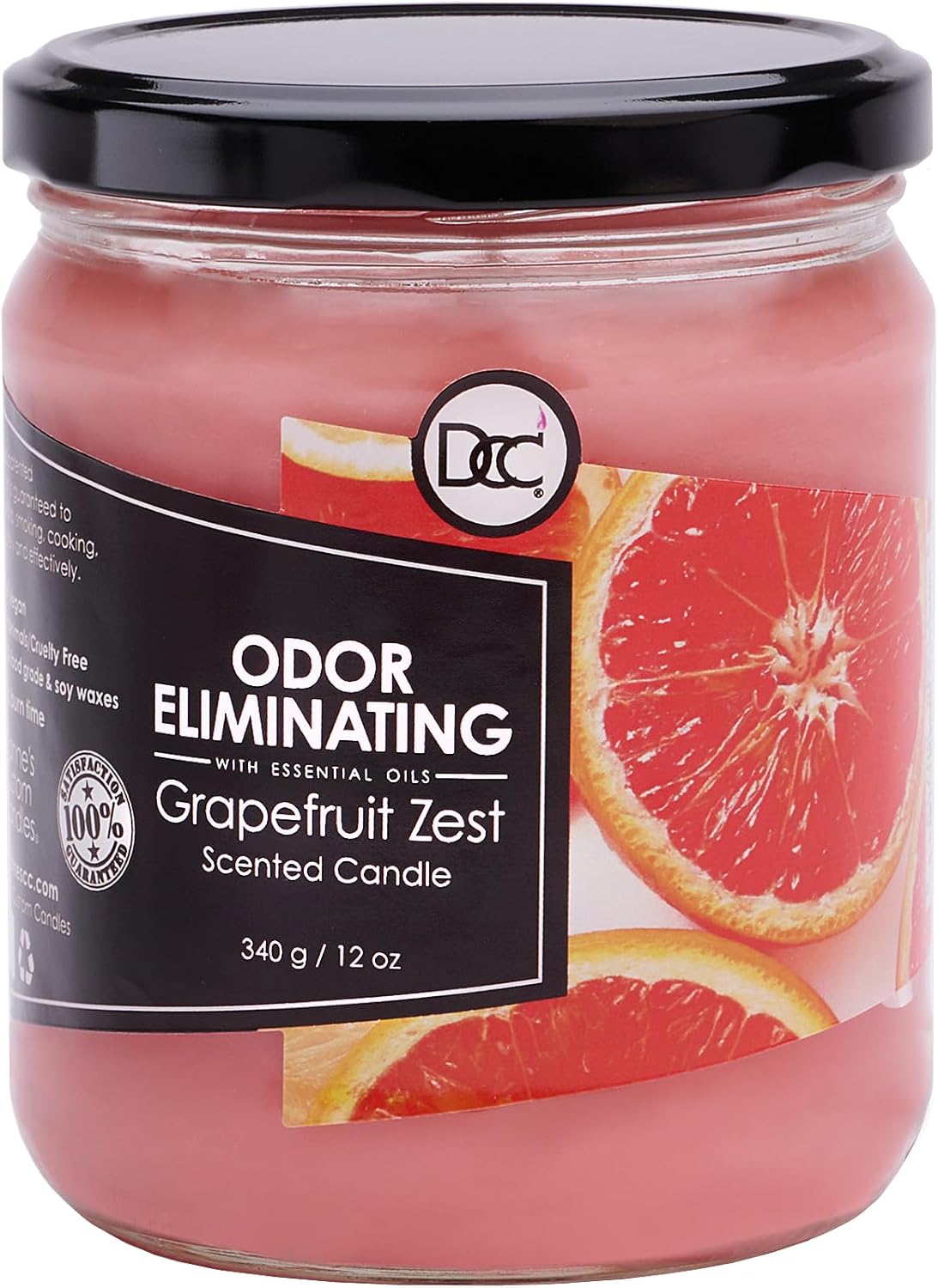 Vanilla Bean Odor Eliminating Candle – 80-Hour Burn