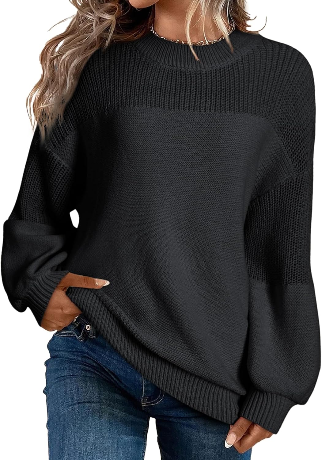 Dokotoo Women's Casual Long Sleeve Sweaters