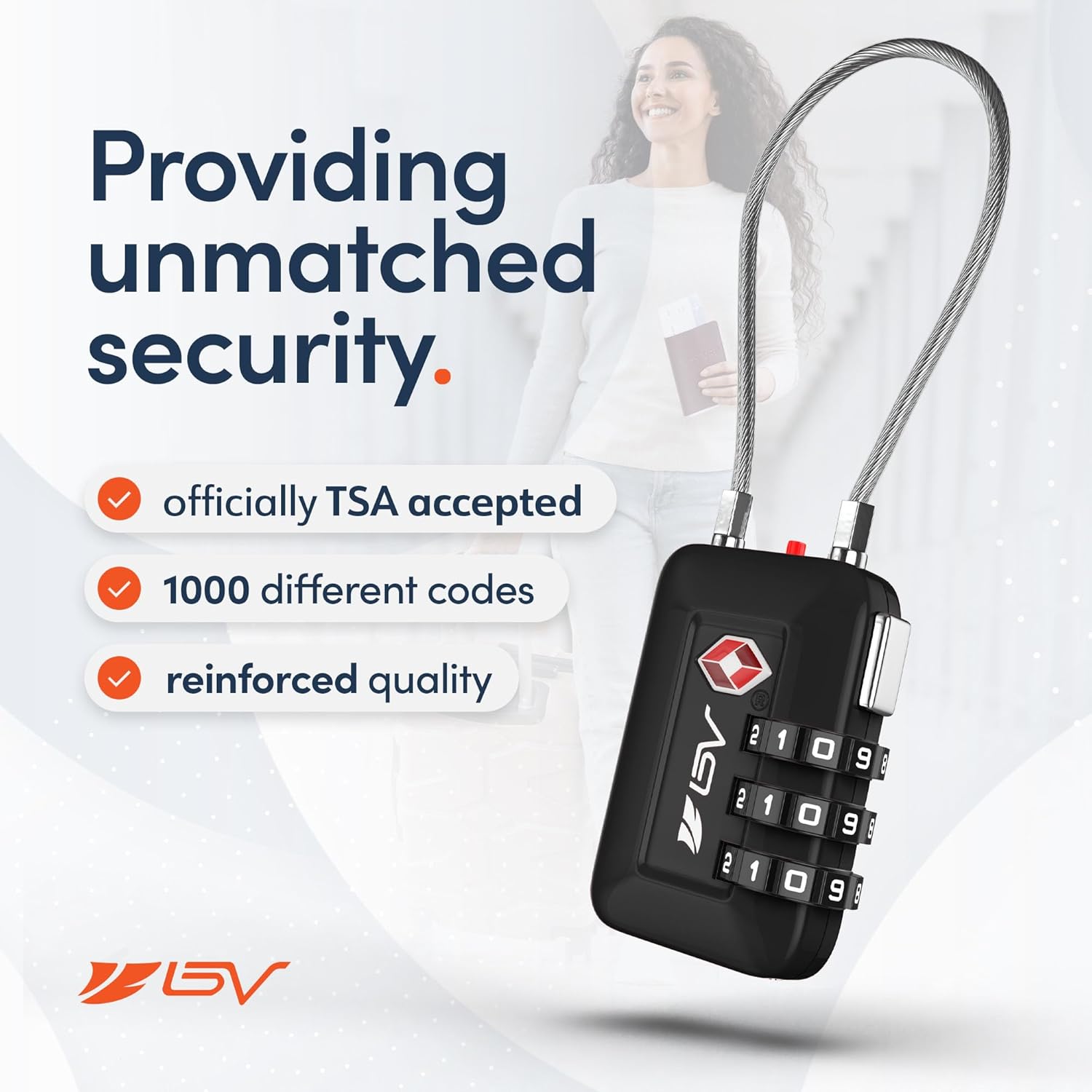 TSA Approved Travel Luggage Locks