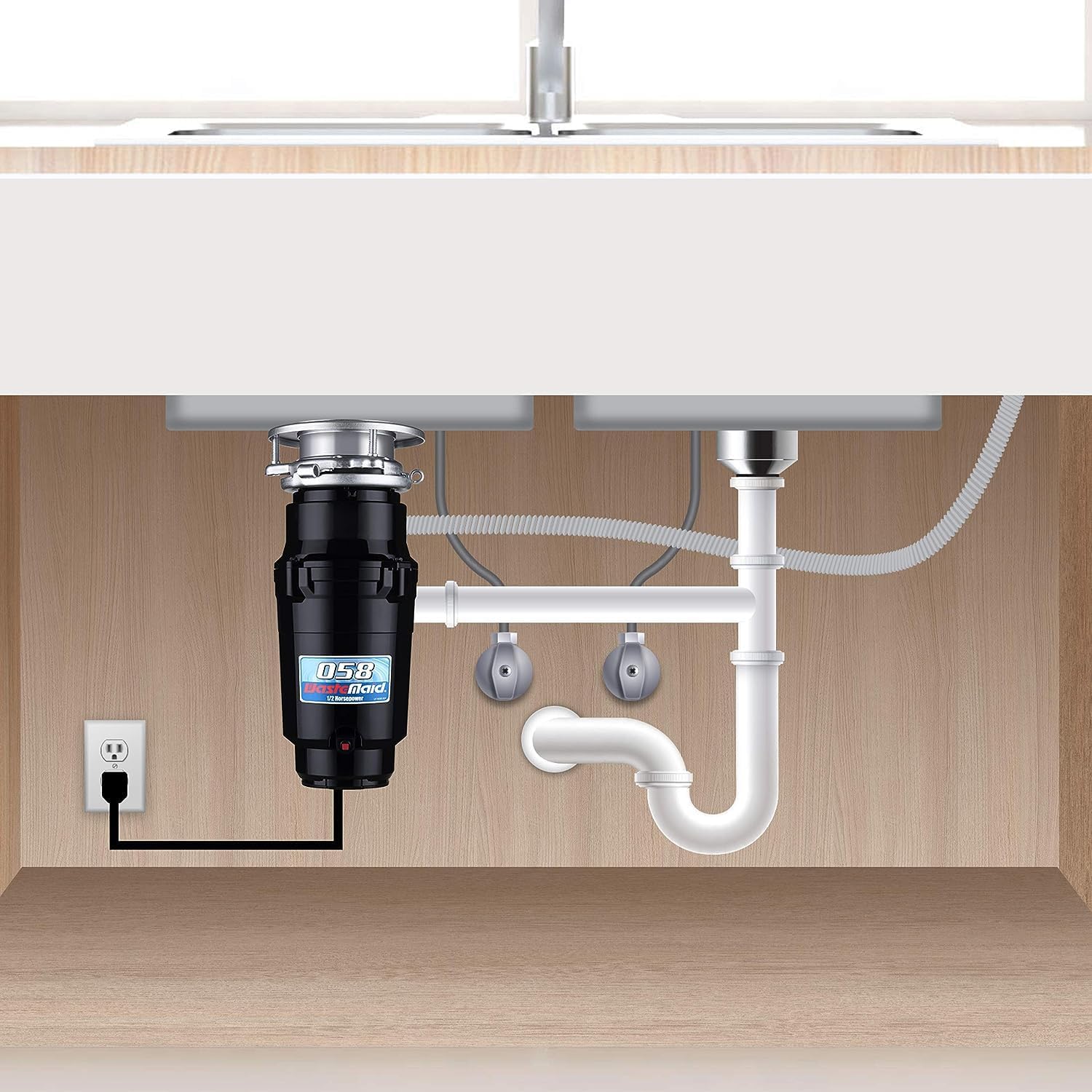 Waste Maid 10-US-WM-058-3B Garbage Disposal Anti-Jam