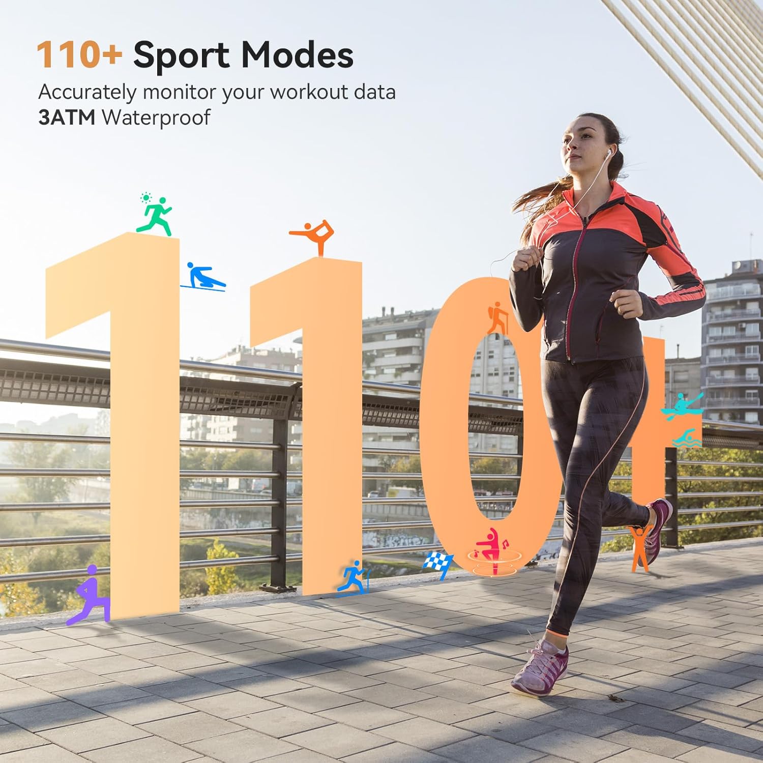 Smart Watch for Women Fitness Trackers with Heart Rate