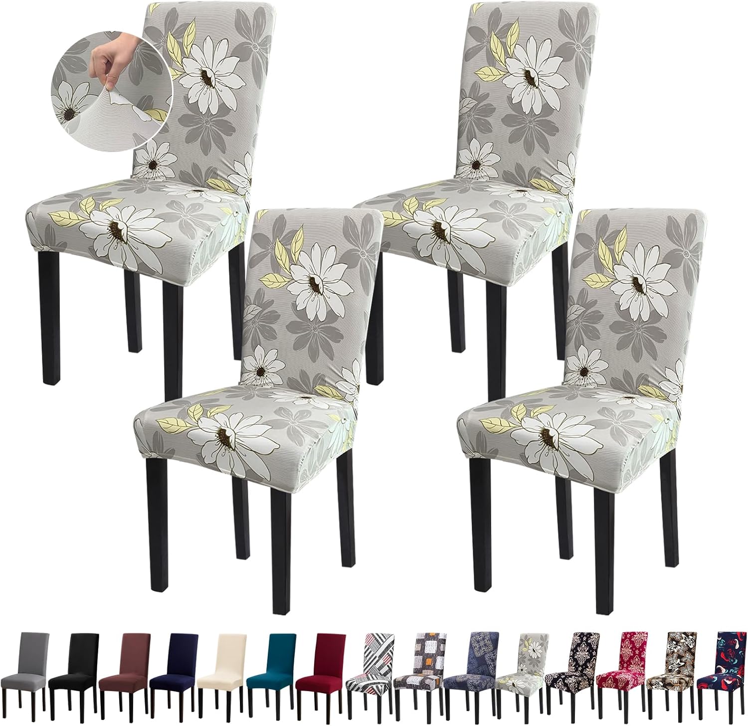 Chair Covers Stretch Kitchen Dining Room