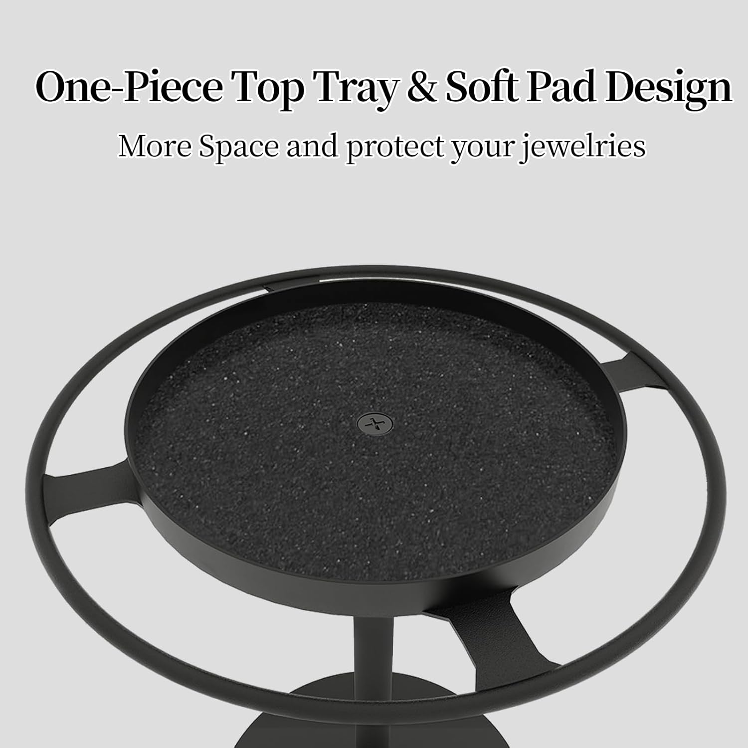 LSK Metal Sunglasses Holder Stand with Storgae Tray