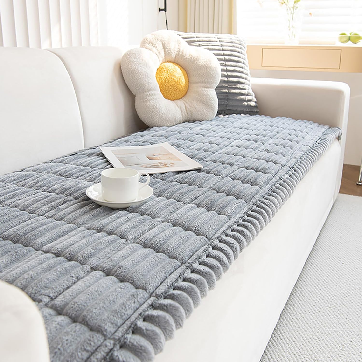 ZQFFB Pet Couch Cover Dogs Washable and Sofas