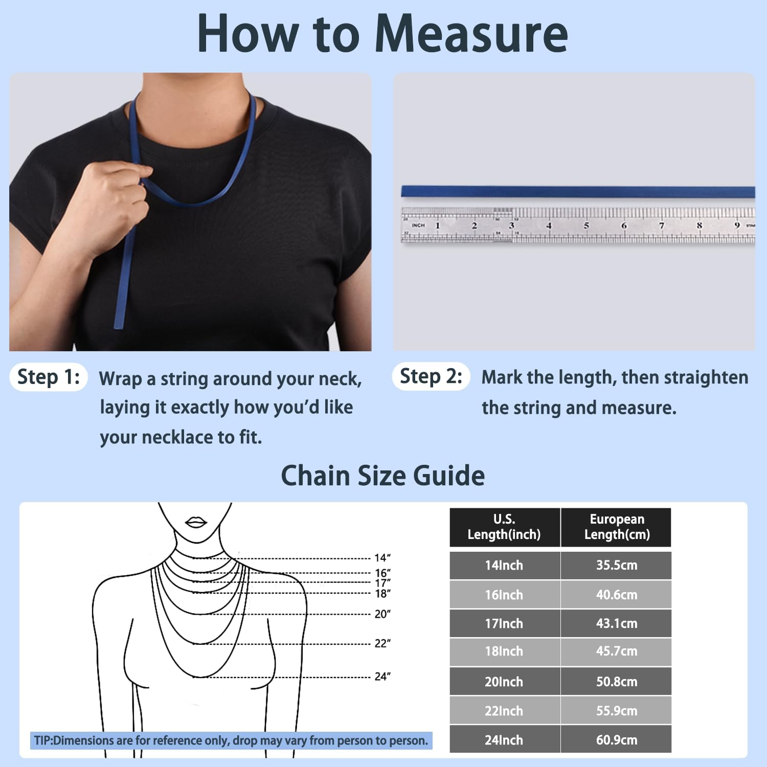 Jewlpire 18K Gold Plated 925 Sterling Silver Chain Necklace