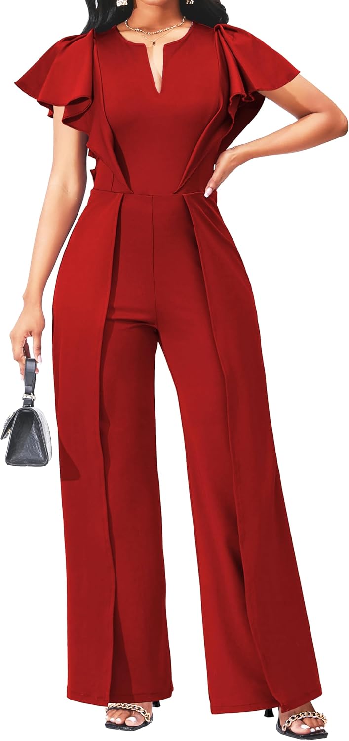 Dressy Long Pants Jumpsuit for Women