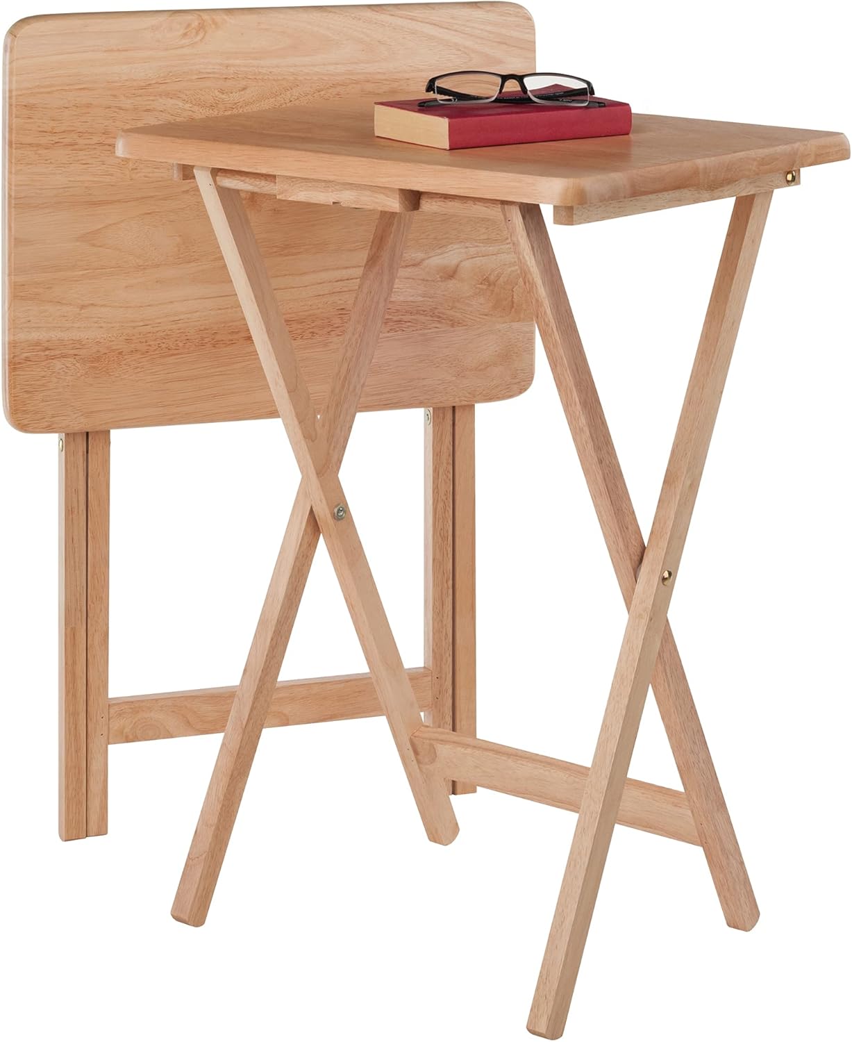 Winsome Alex Set of 2 Foldable Snack Tables