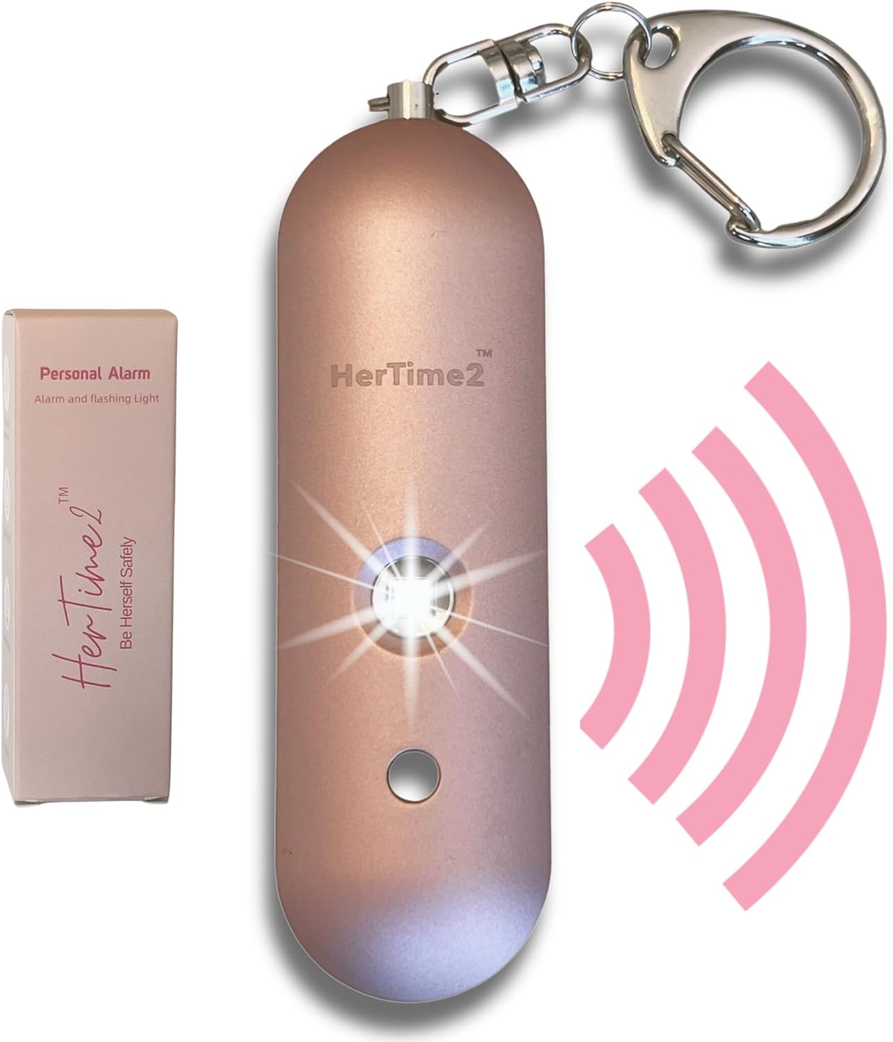 Personal Safety Alarm Travel Safe Waterproof Gift for Women