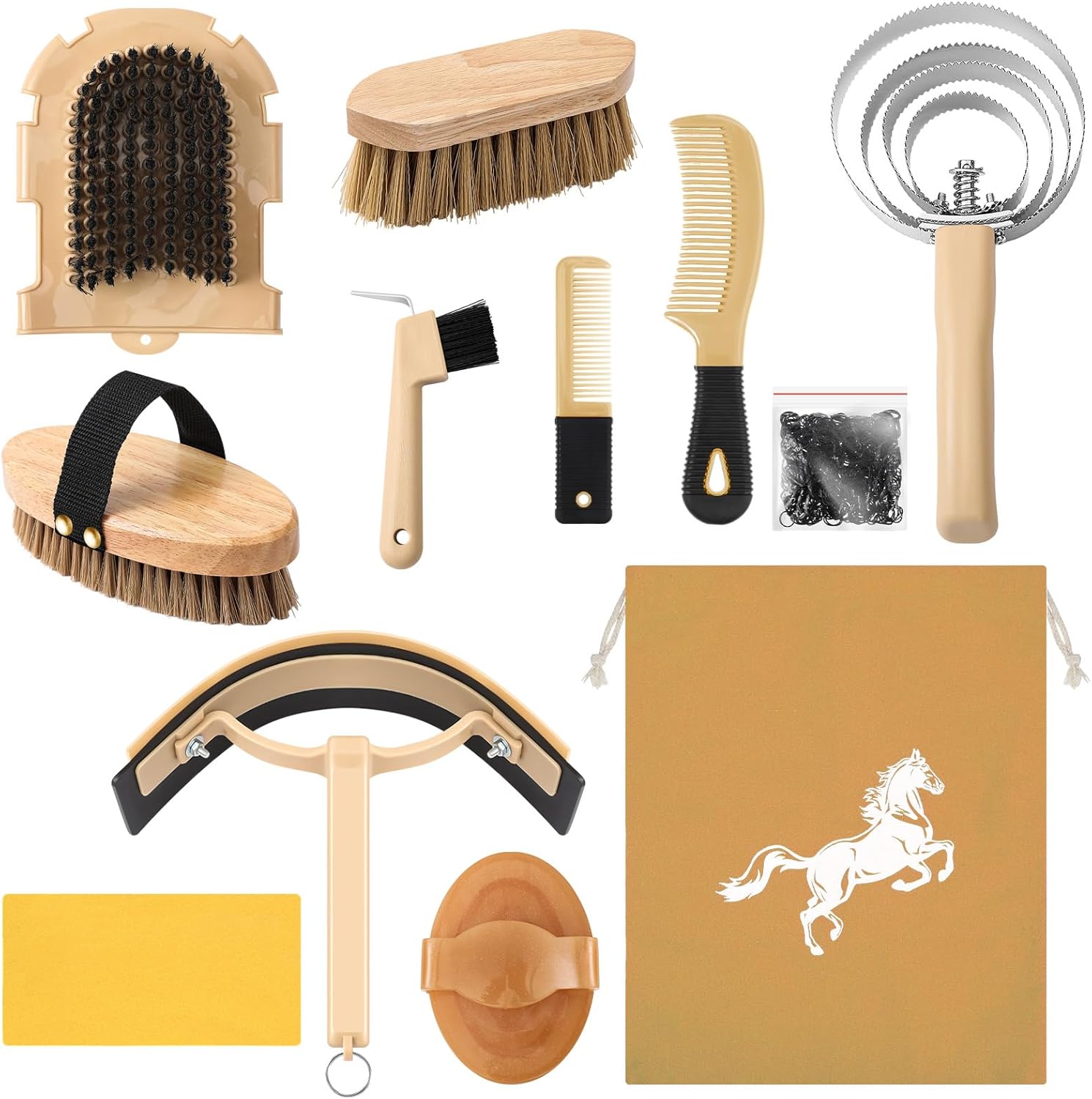 Abbylike Horse Grooming Kit Racing Festival