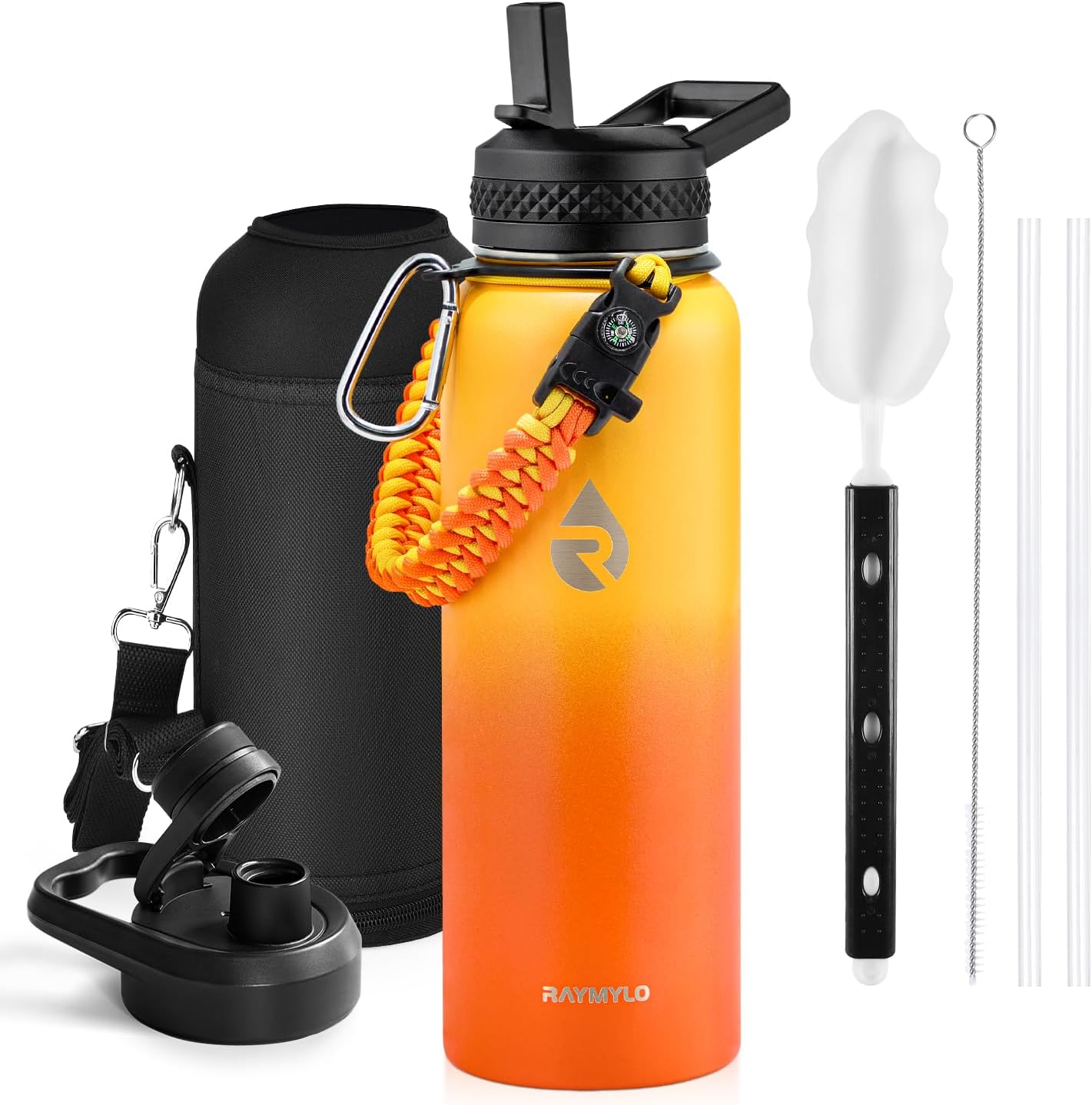 64oz Insulated Water Bottle Stainless Steel