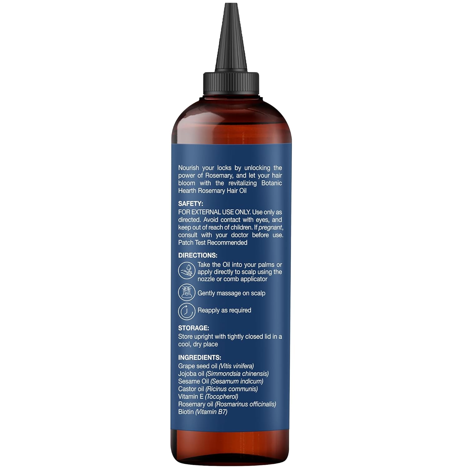 Botanic Hearth Rosemary Hair Oil – 100% Pure